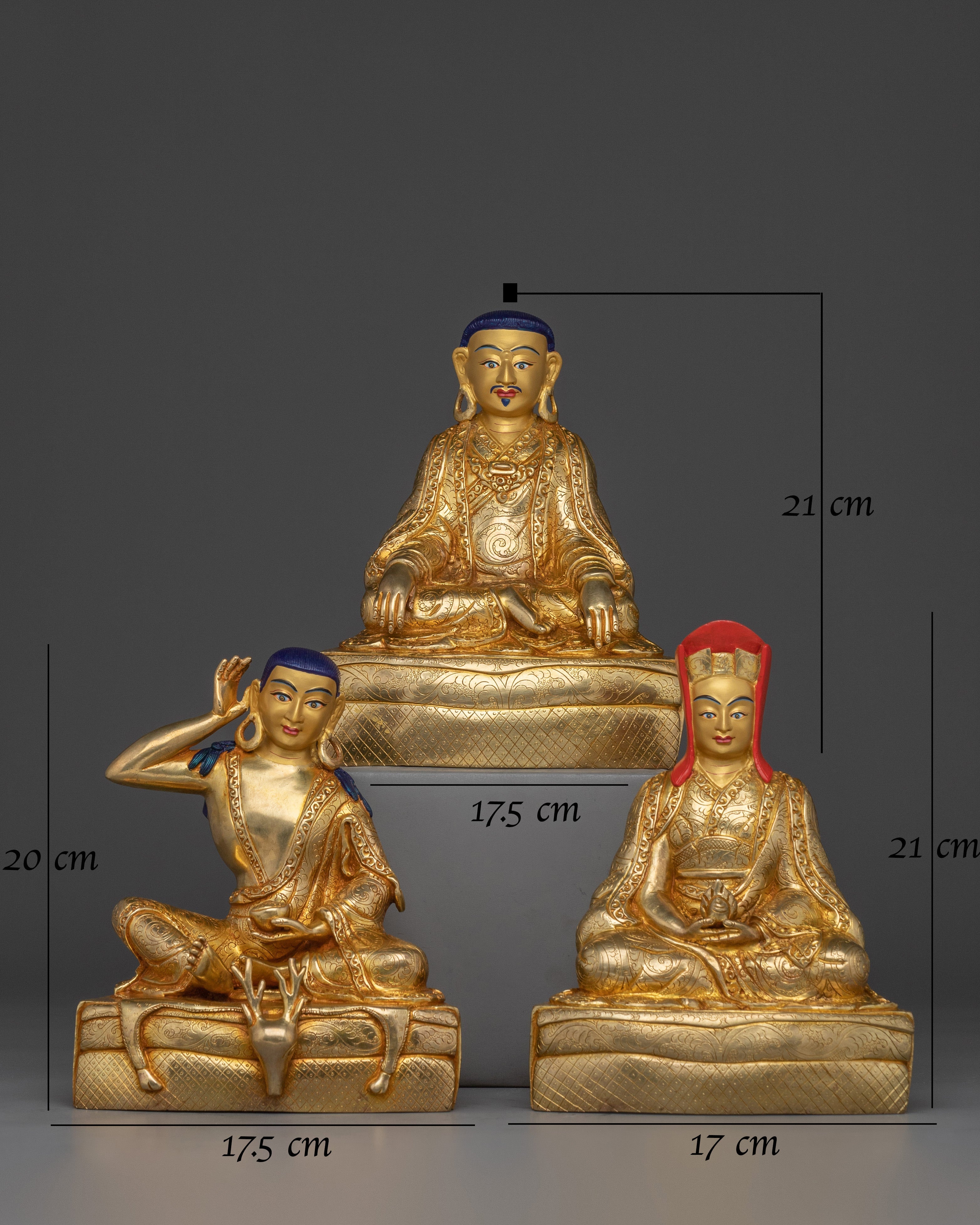 kagyu-master-statue-set