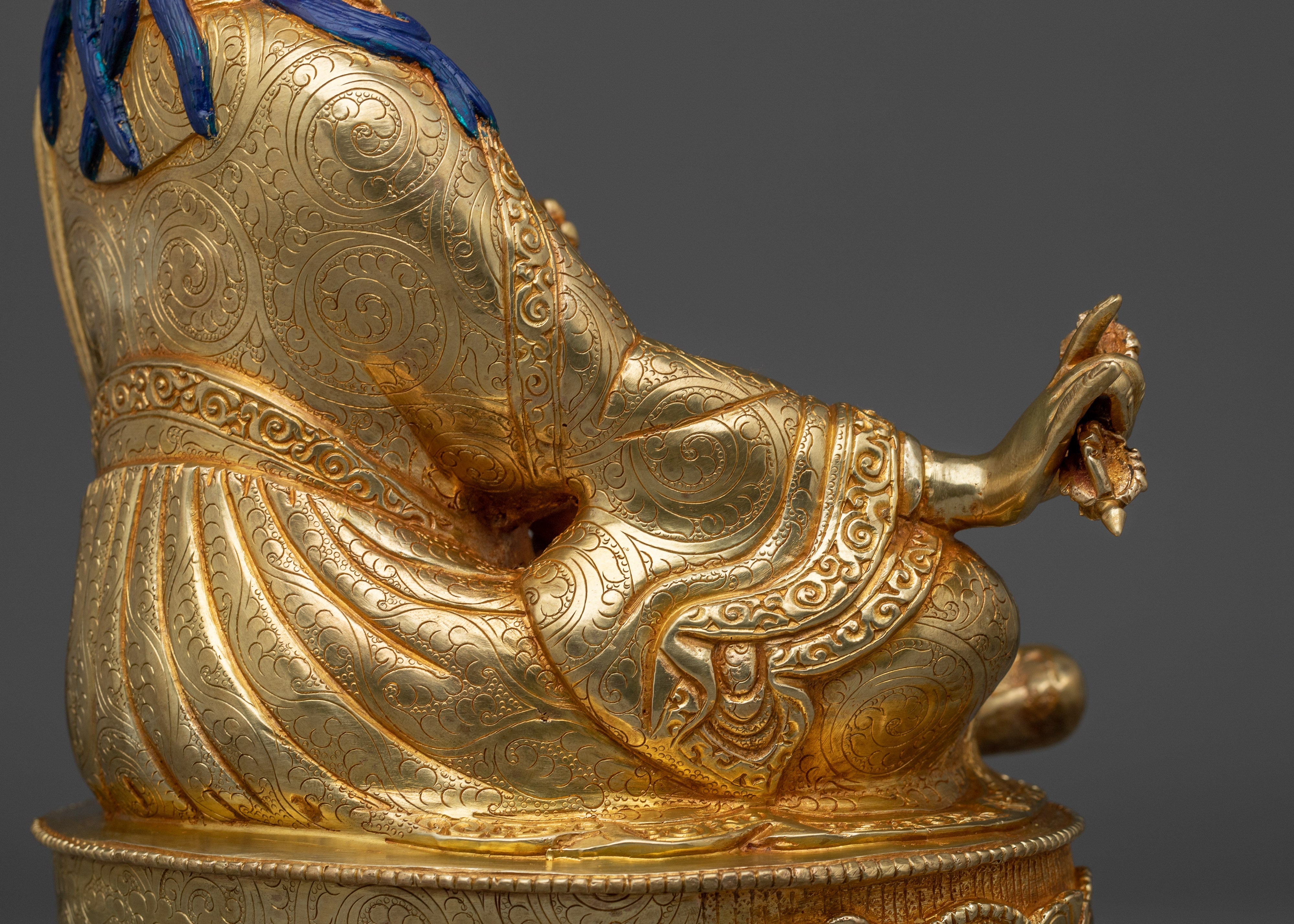 Tibetan Artwork of Guru Rinpoche | The Lotus-Born Master