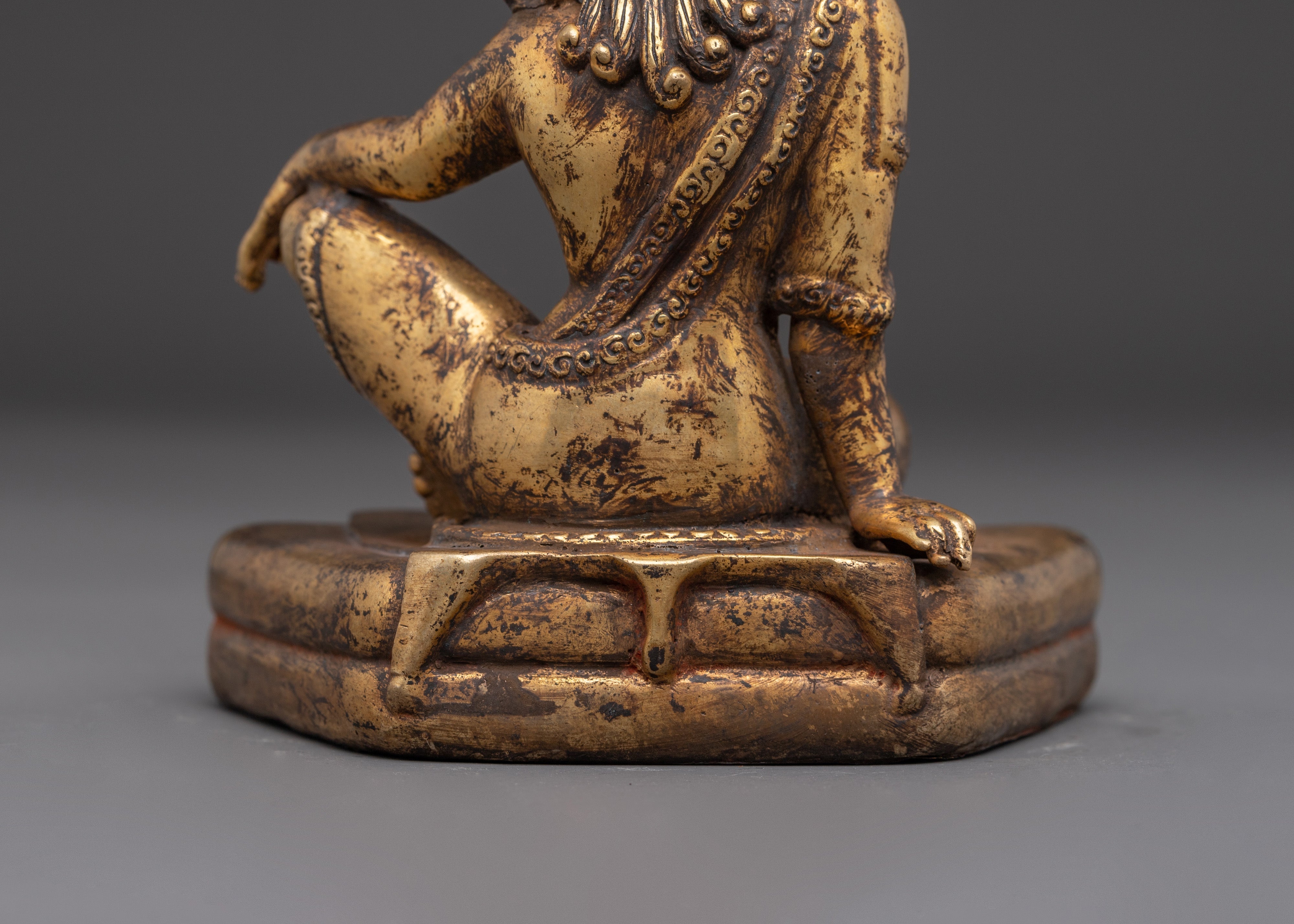 Handmade Milarepa Art, Tibetan Buddhist Yogi