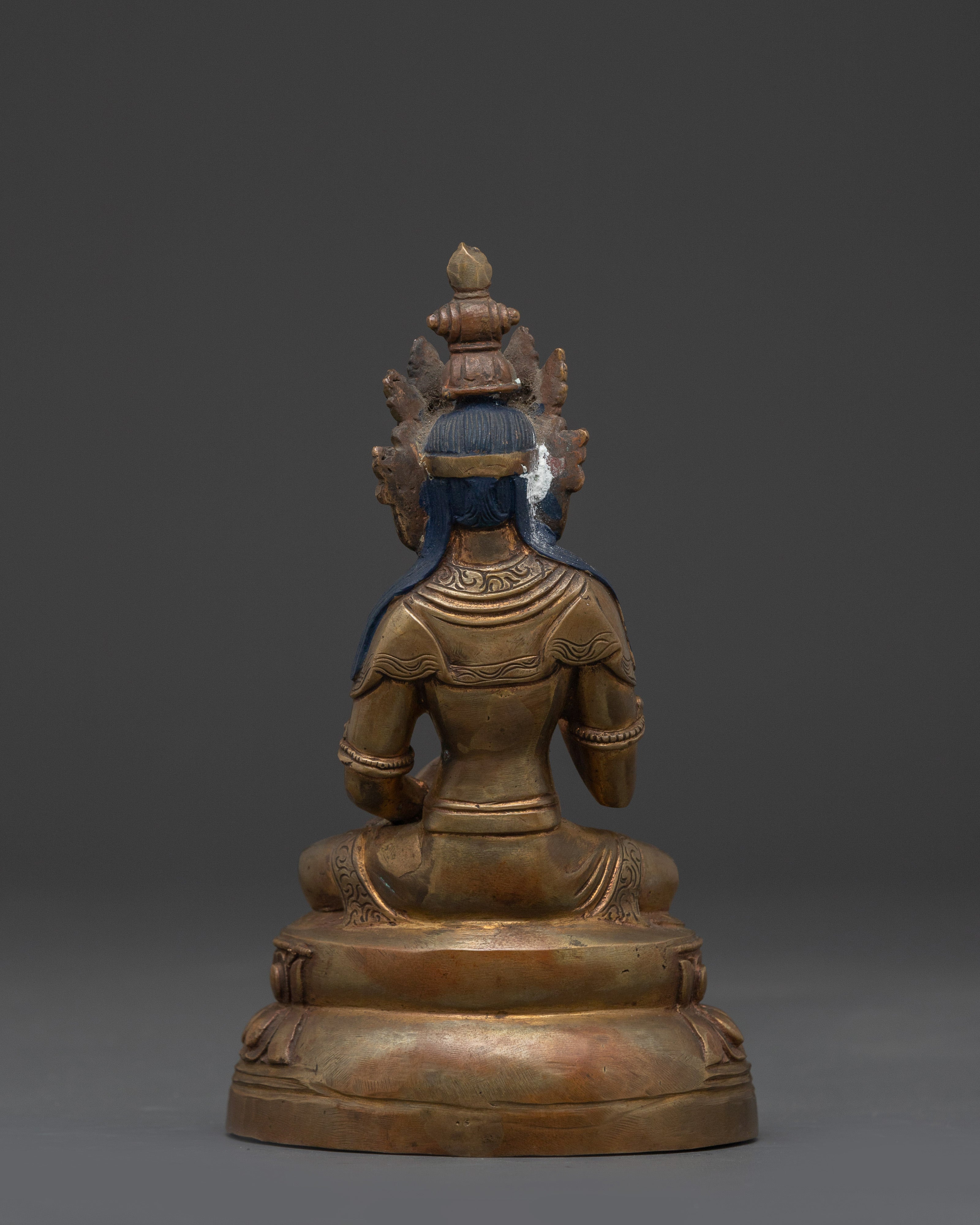 Copper Vajrasattva Buddha | Altar and Meditation