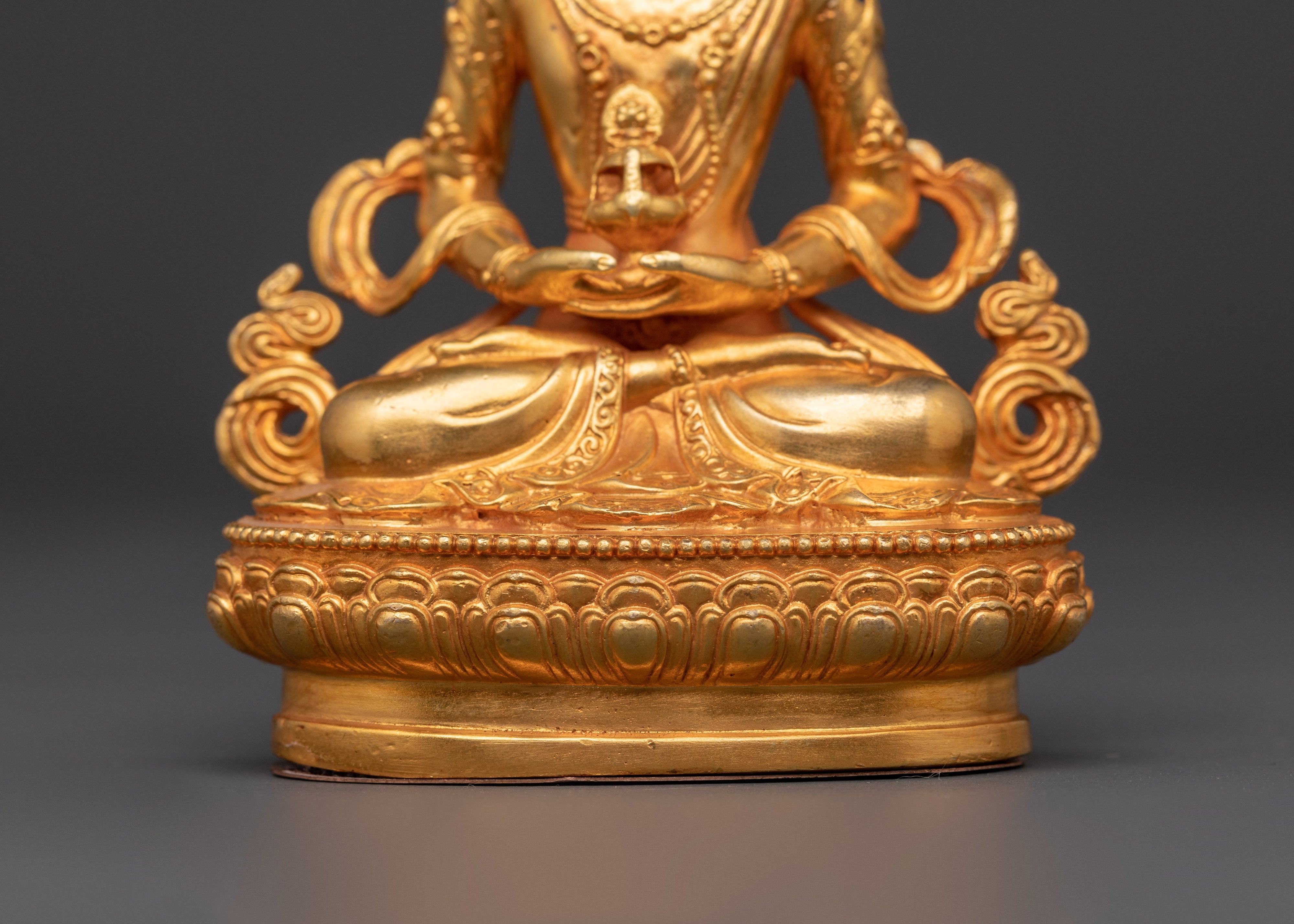 Handcrafted Amitayus Buddha Statue  | Symbol of Longevity and Prosperity