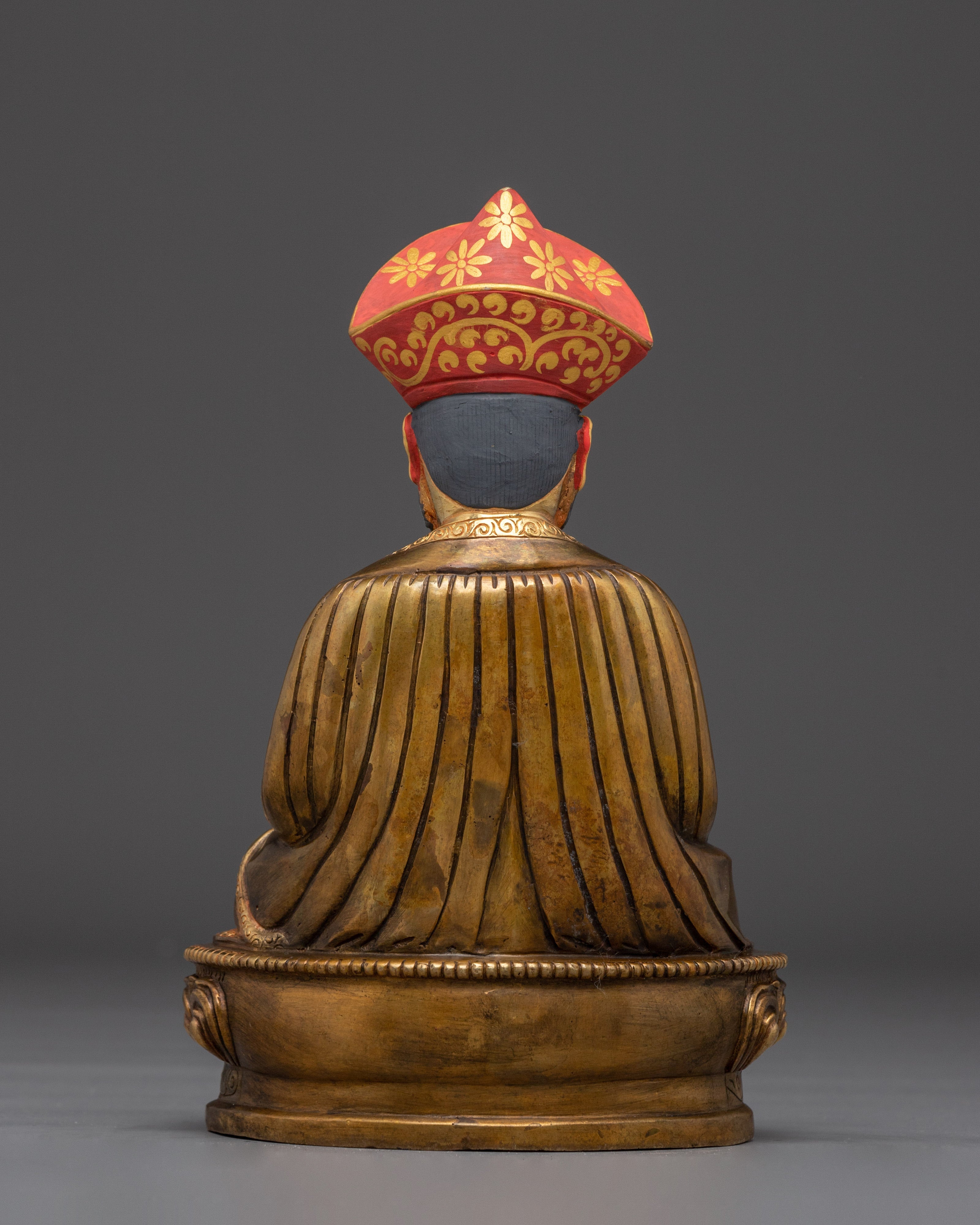 Vajrayana Master Guru Shapdum Sculpture | Tibetan Guru