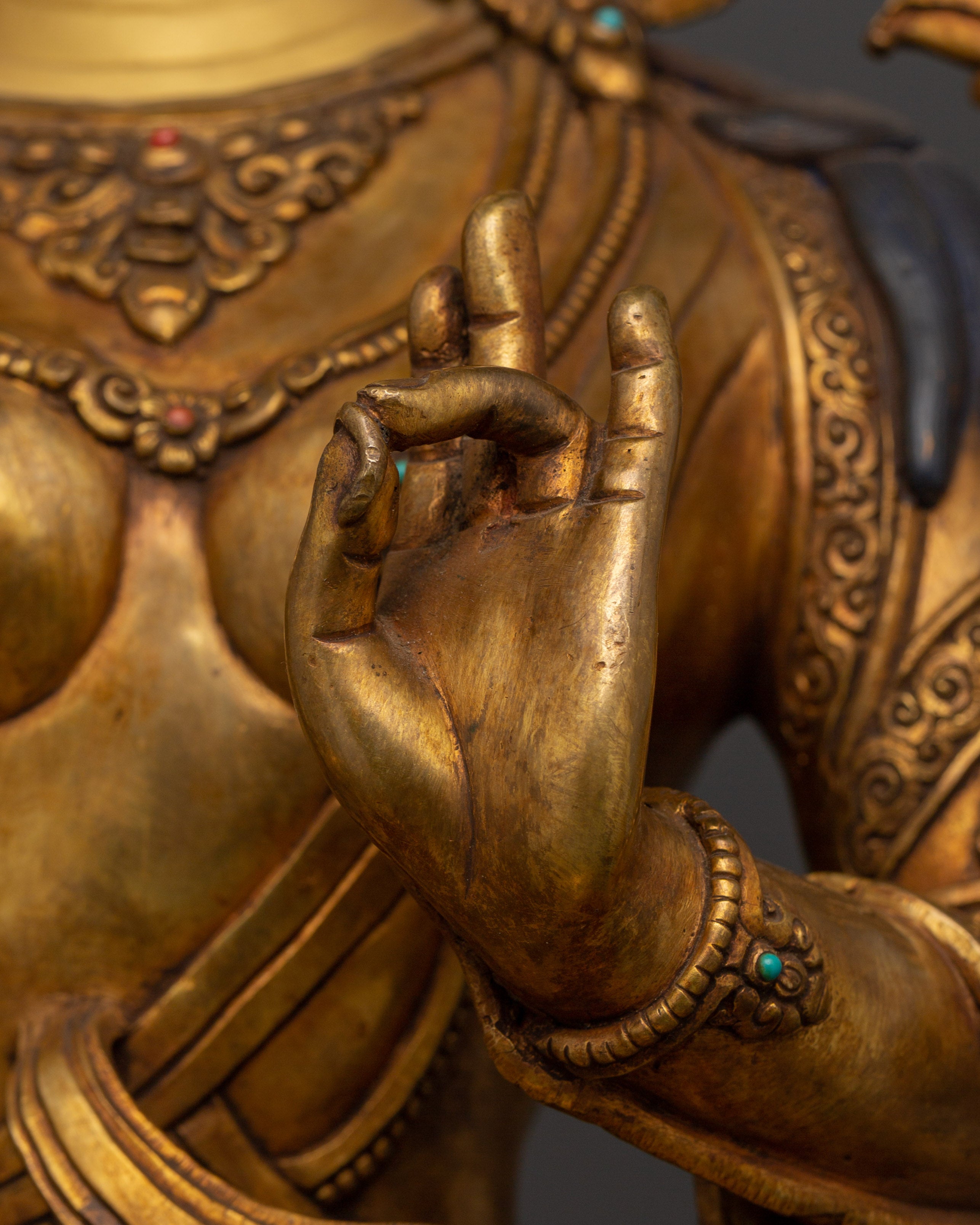 Green Tara Spiritual and Healing Statue | Handcrafted Figurine