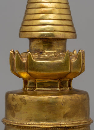 Religious Decor Kadampa Stupa | Perfect for Meditation Spaces