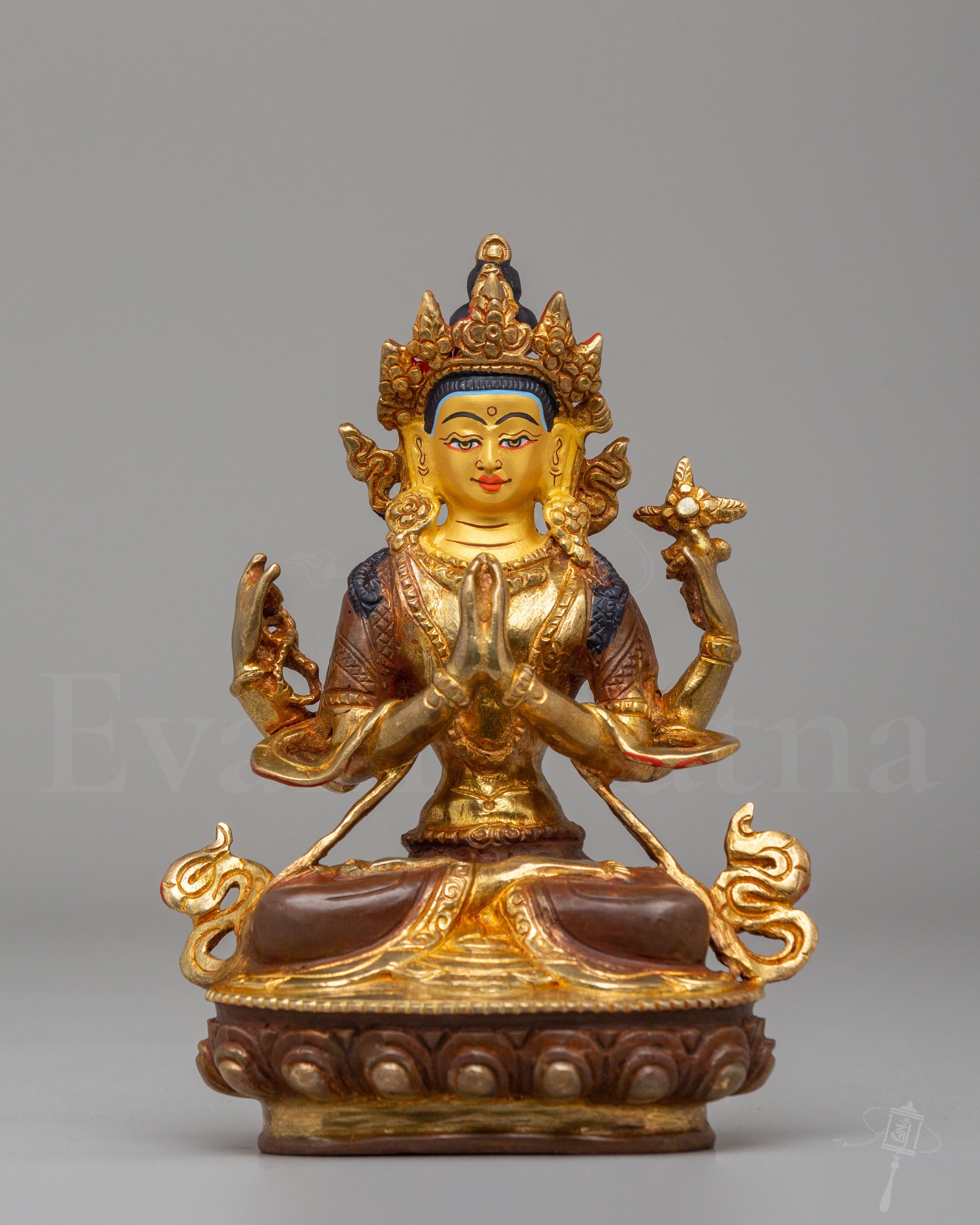 Vajrayana Chenrezig Compassion Statue | A Symbol of Infinite Love and Wisdom
