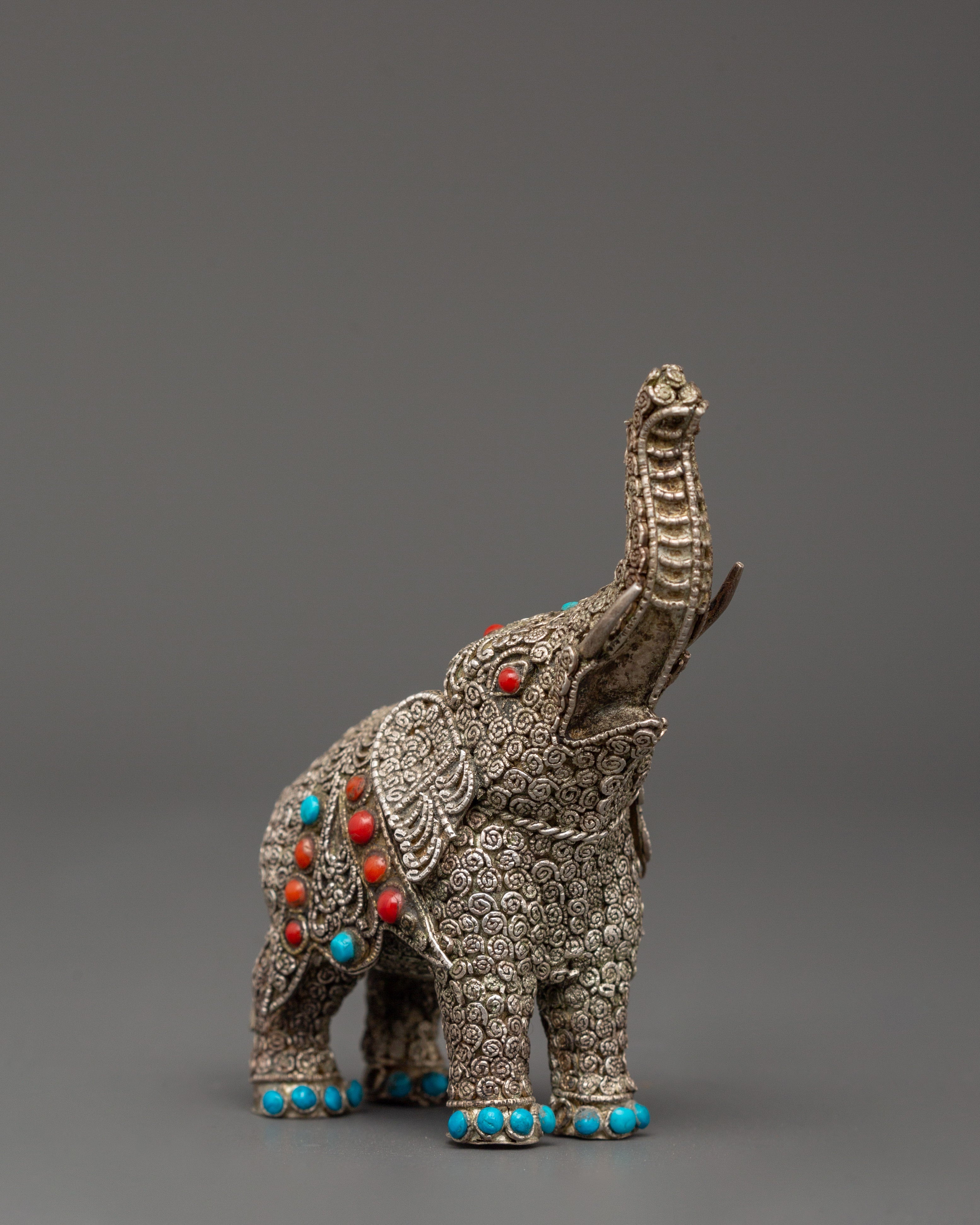 Elephant Figurine | Embodiment of Power, Wisdom, and Grace