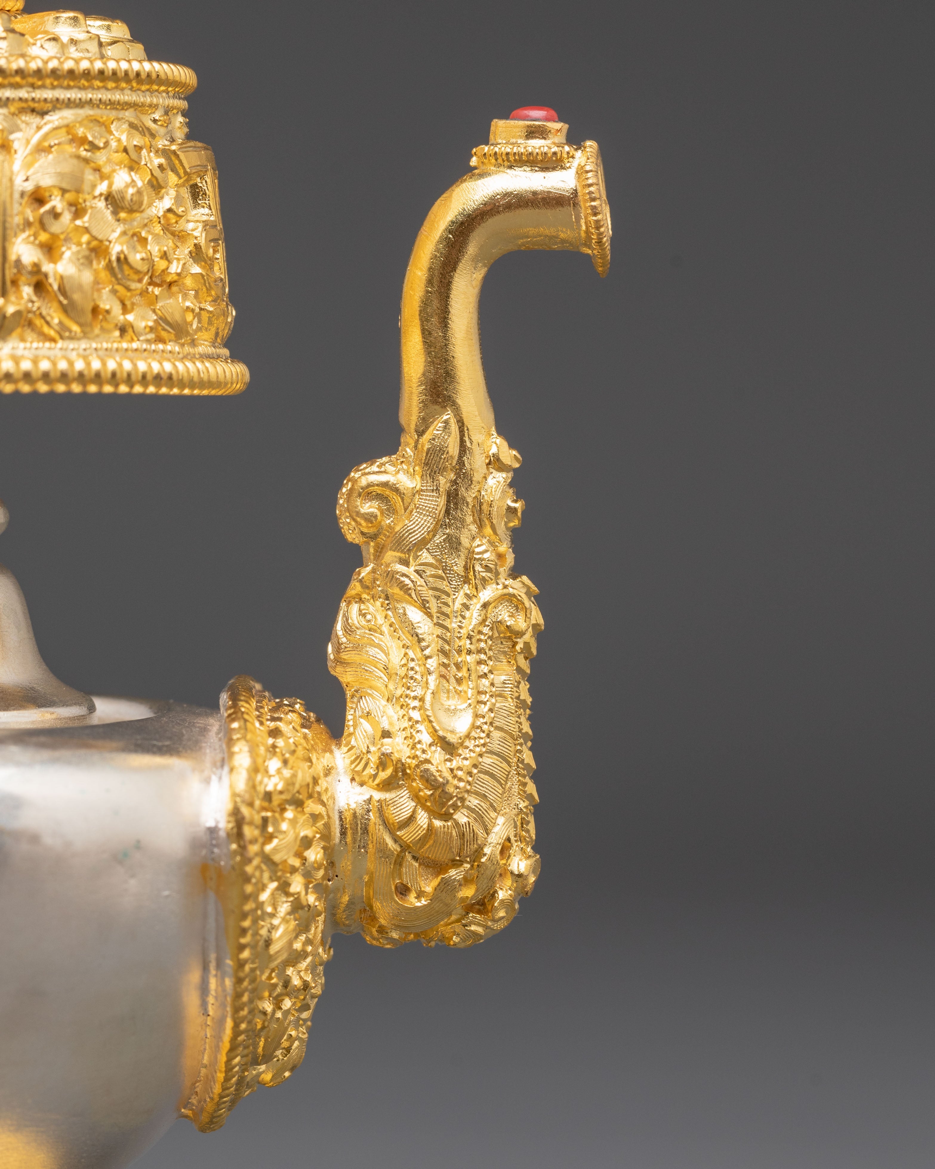 Himalayan Bhumba Pair | Tibetan Buddhist Water Offering Vases