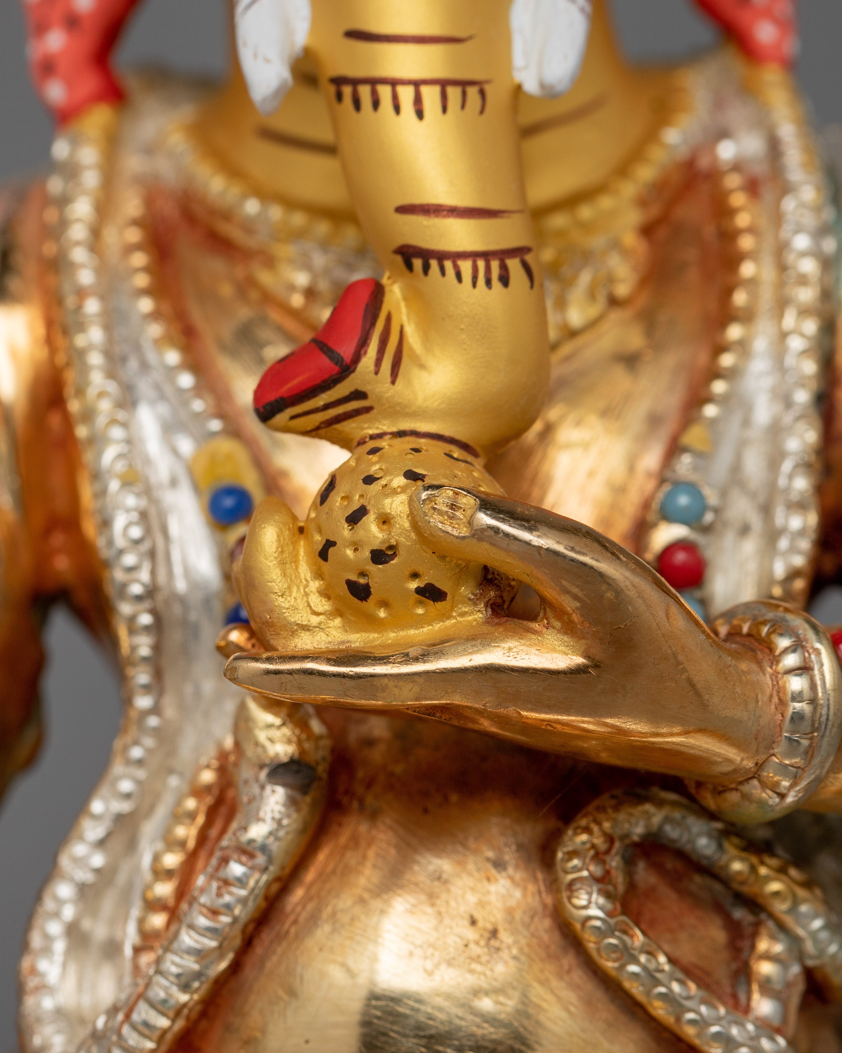 Ganesh Hindu Deity Statue | Religious Figure for Shrine