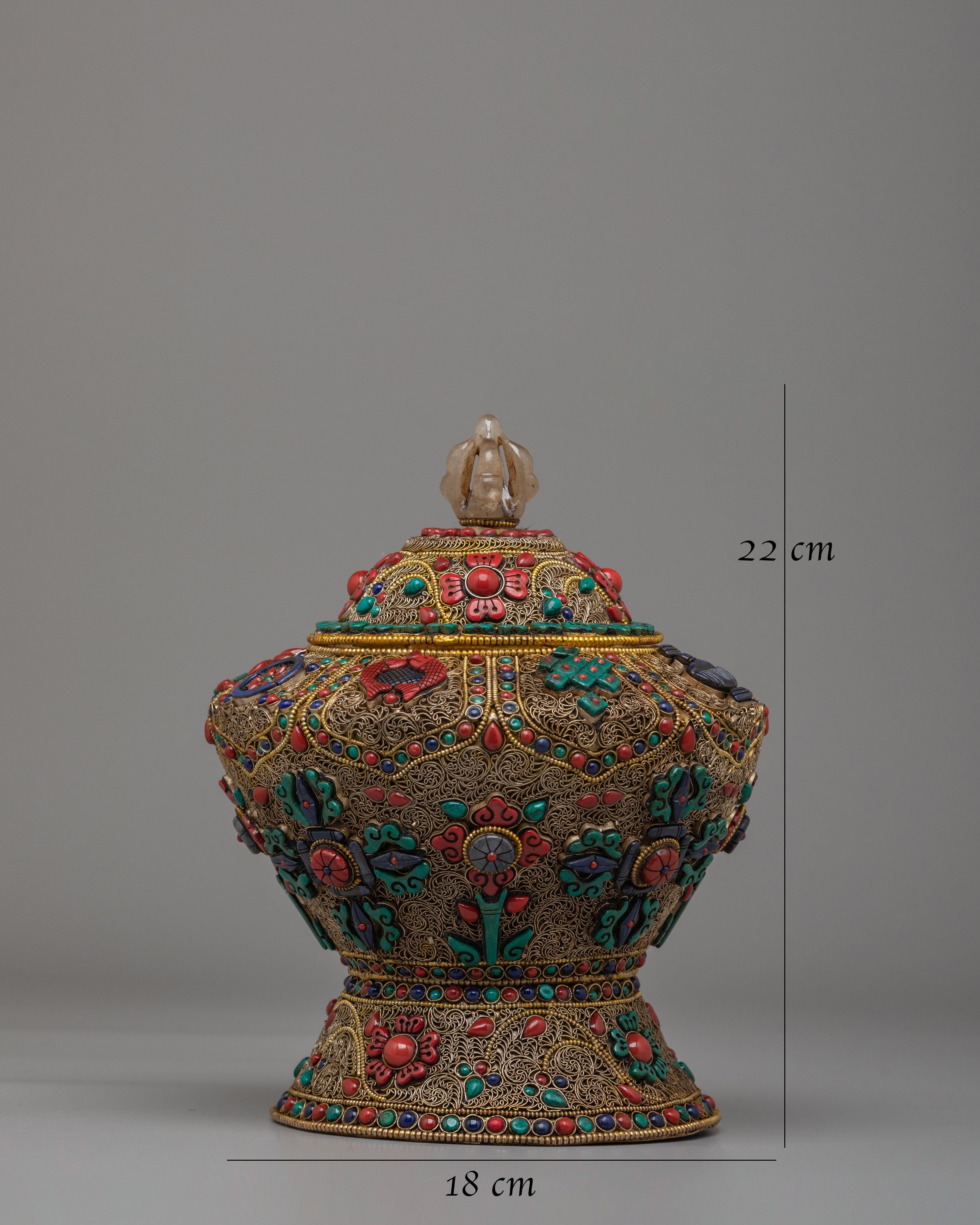 Handcrafted Sacred Rice Pot | Perfect for Rituals & Ceremonies