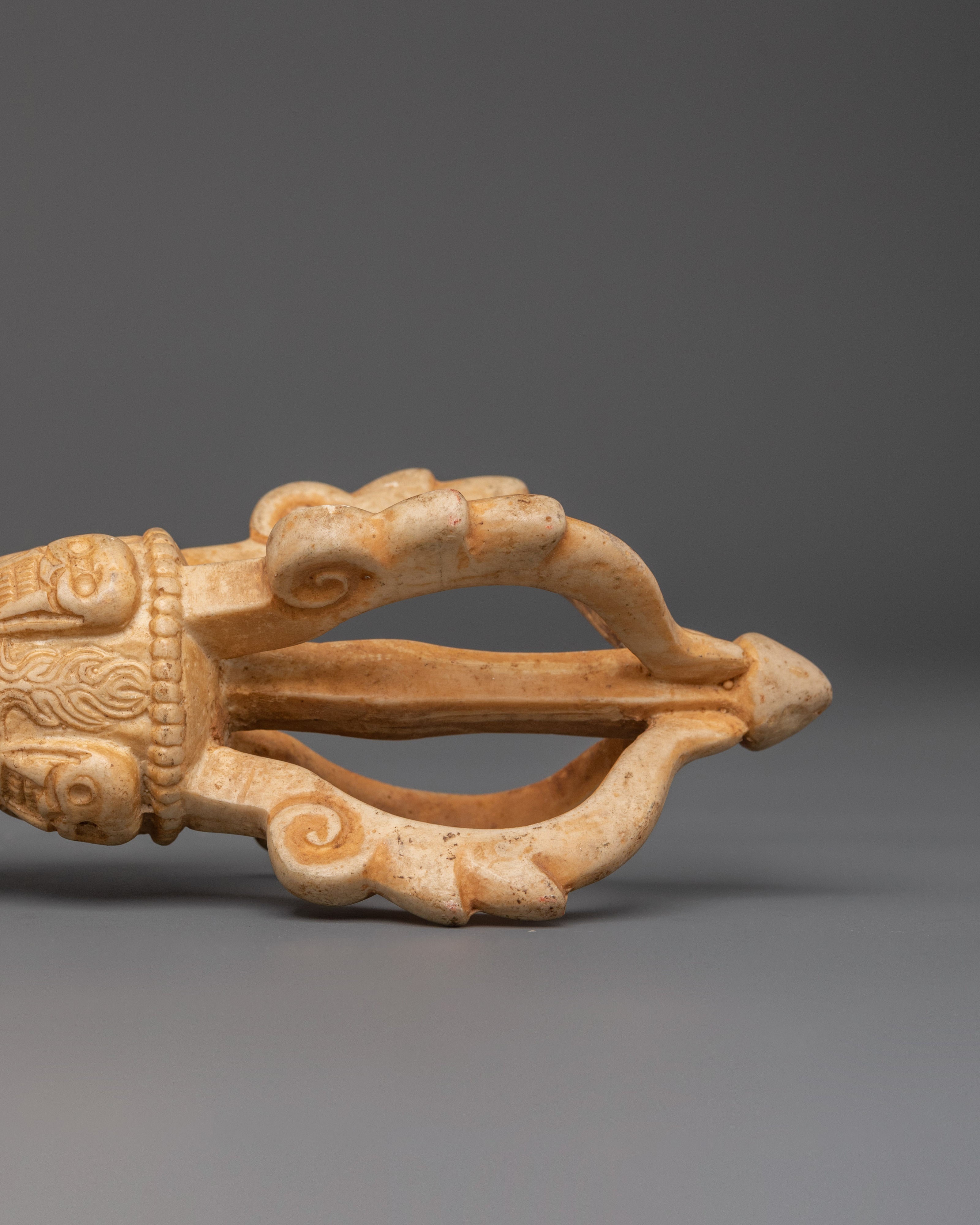 Sacred Vajra Ritual Tool | Tibetan Meditation Artifact for Spiritual Power