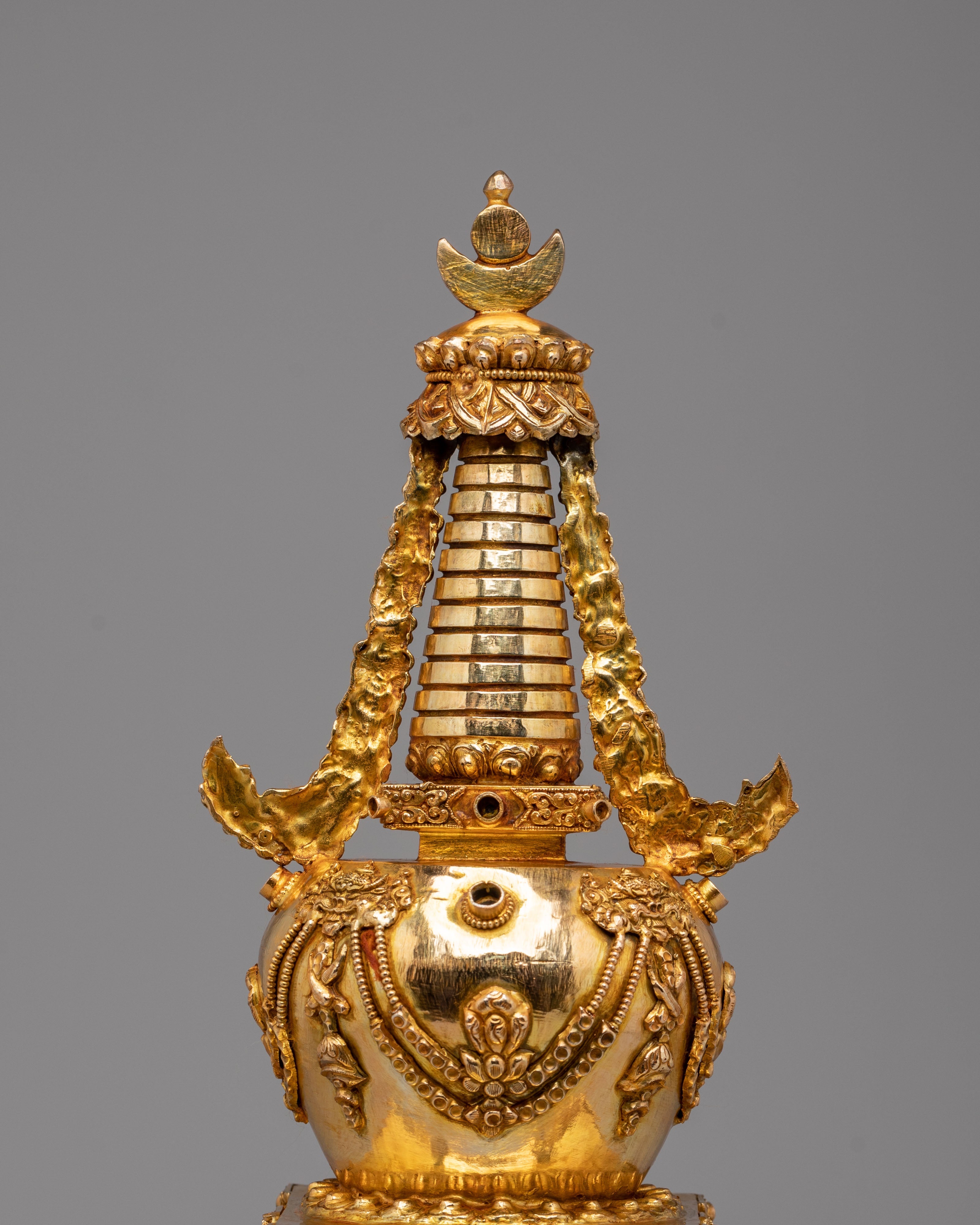 Handmade Buddhist Stupa for Rituals | Symbol of Enlightenment