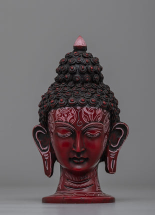 Elevate Your Decor With Red Buddha Head 