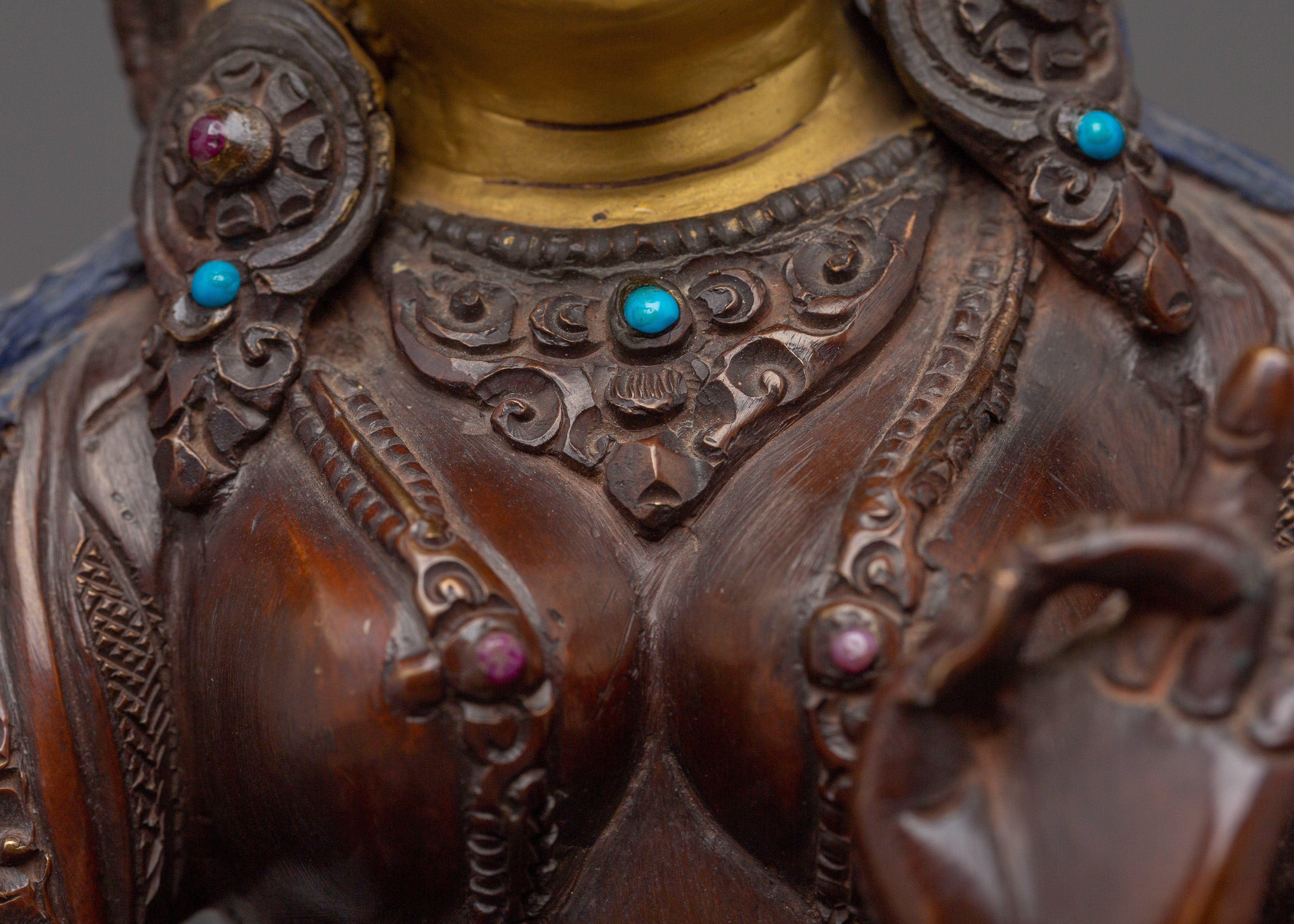 Tibetan Buddhist Deity Green Tara Statue | Goddess of Compassion and Protection