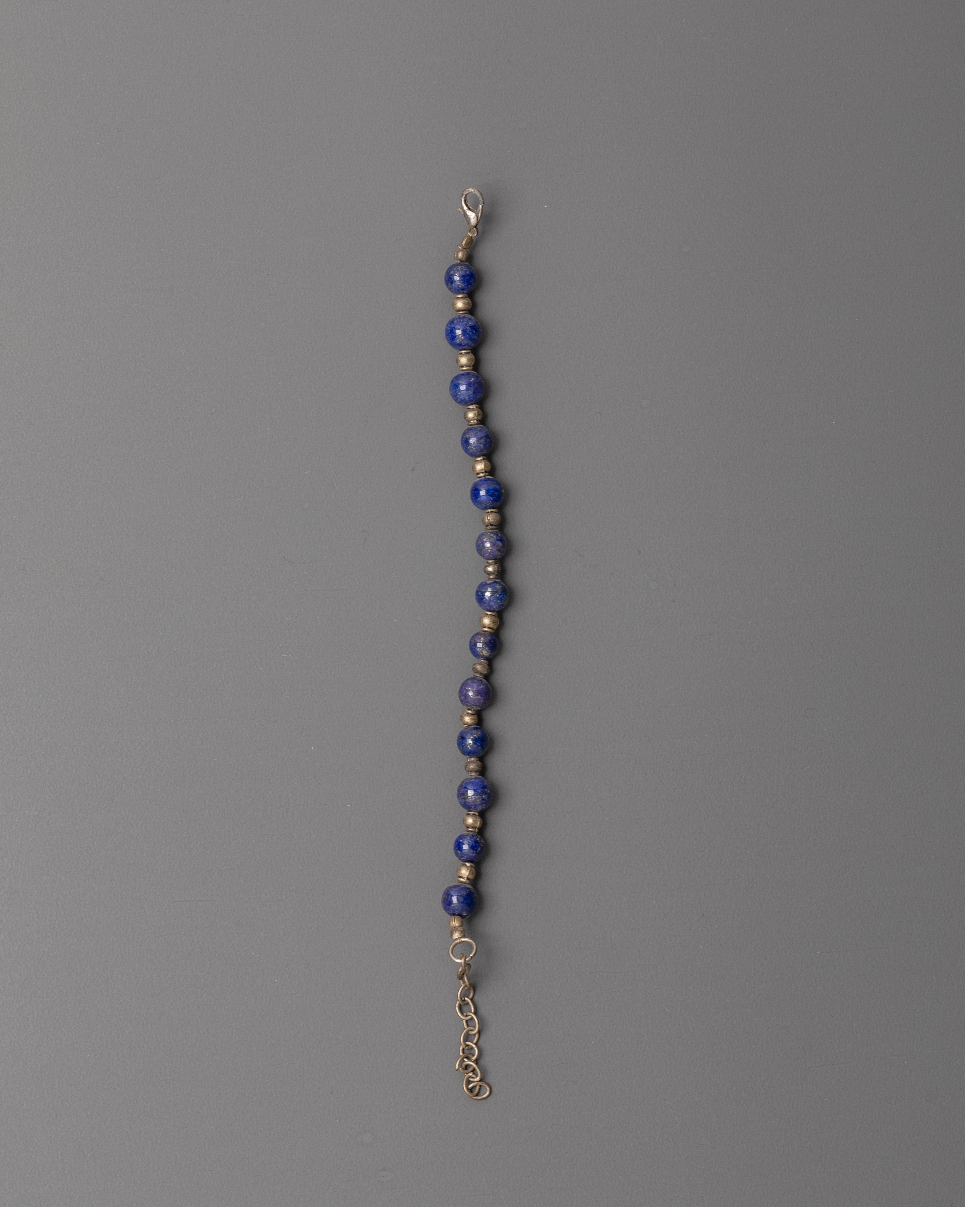 White Metal Chain Bracelet