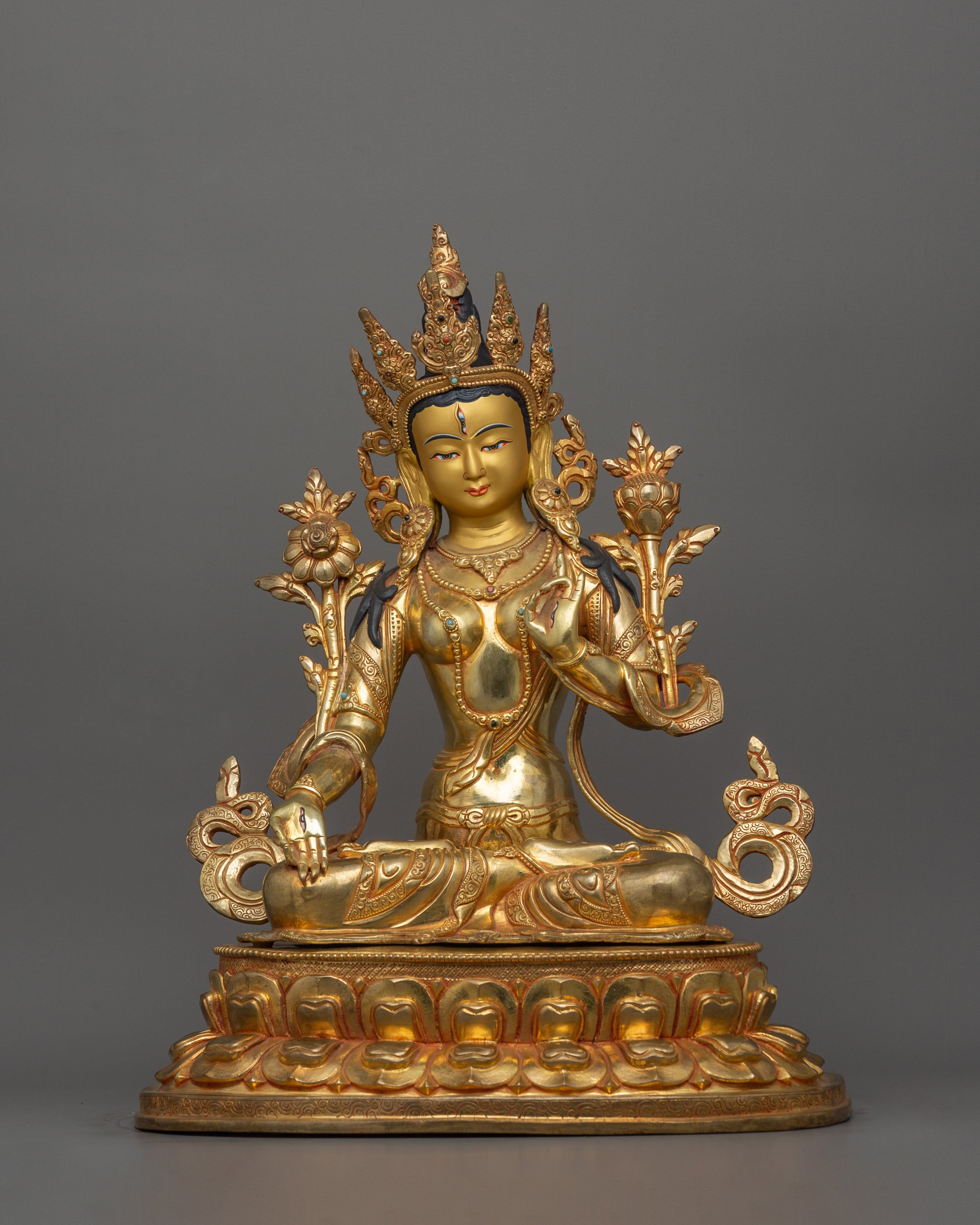 statue-of-seven-eyed-white-tara