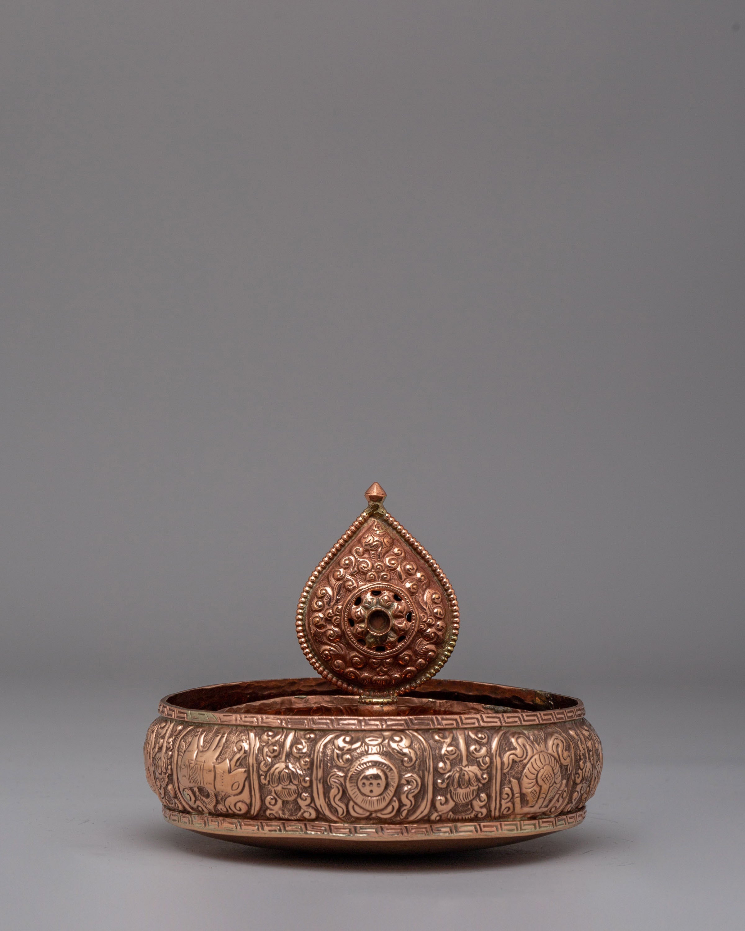 Himalayan Altar Mandala Offering | Handcrafted Ritual Plate for Sacred