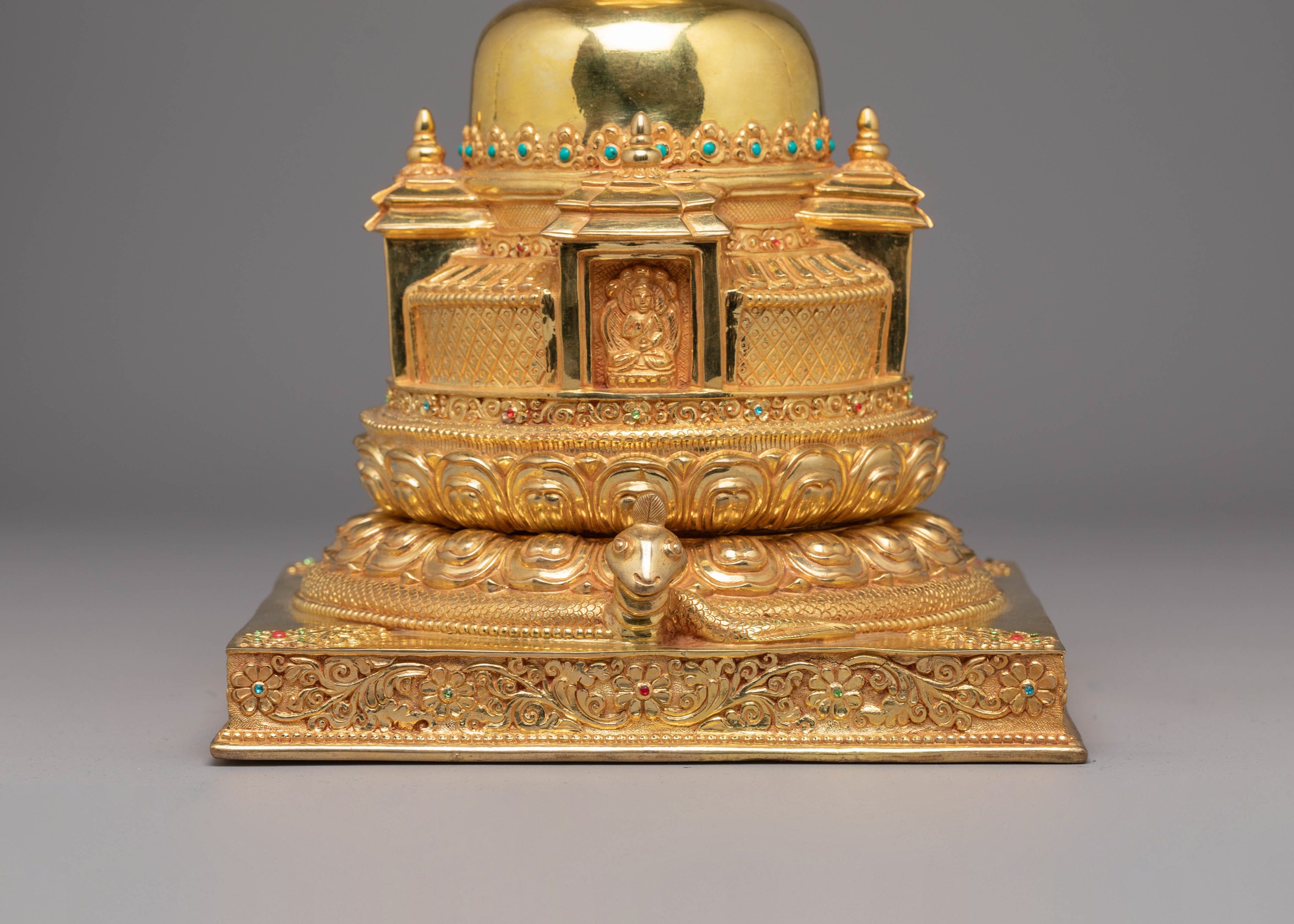Tibetan Handmade Stupa for Ceremonies | Symbol of Enlightenment