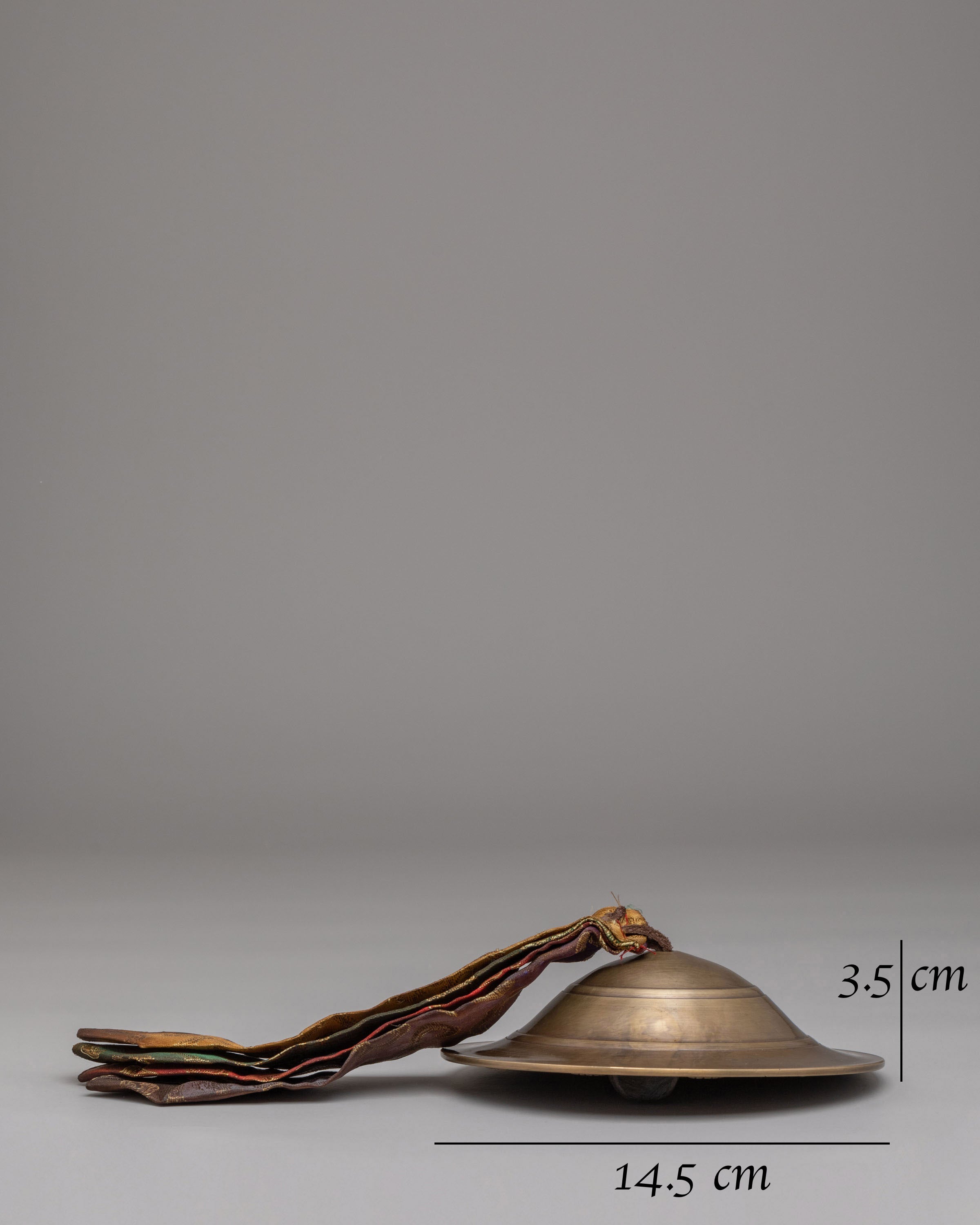 Spiritual Handcrafted Tibetan Bonpo Bell | Himalayan Ceremonial Bell