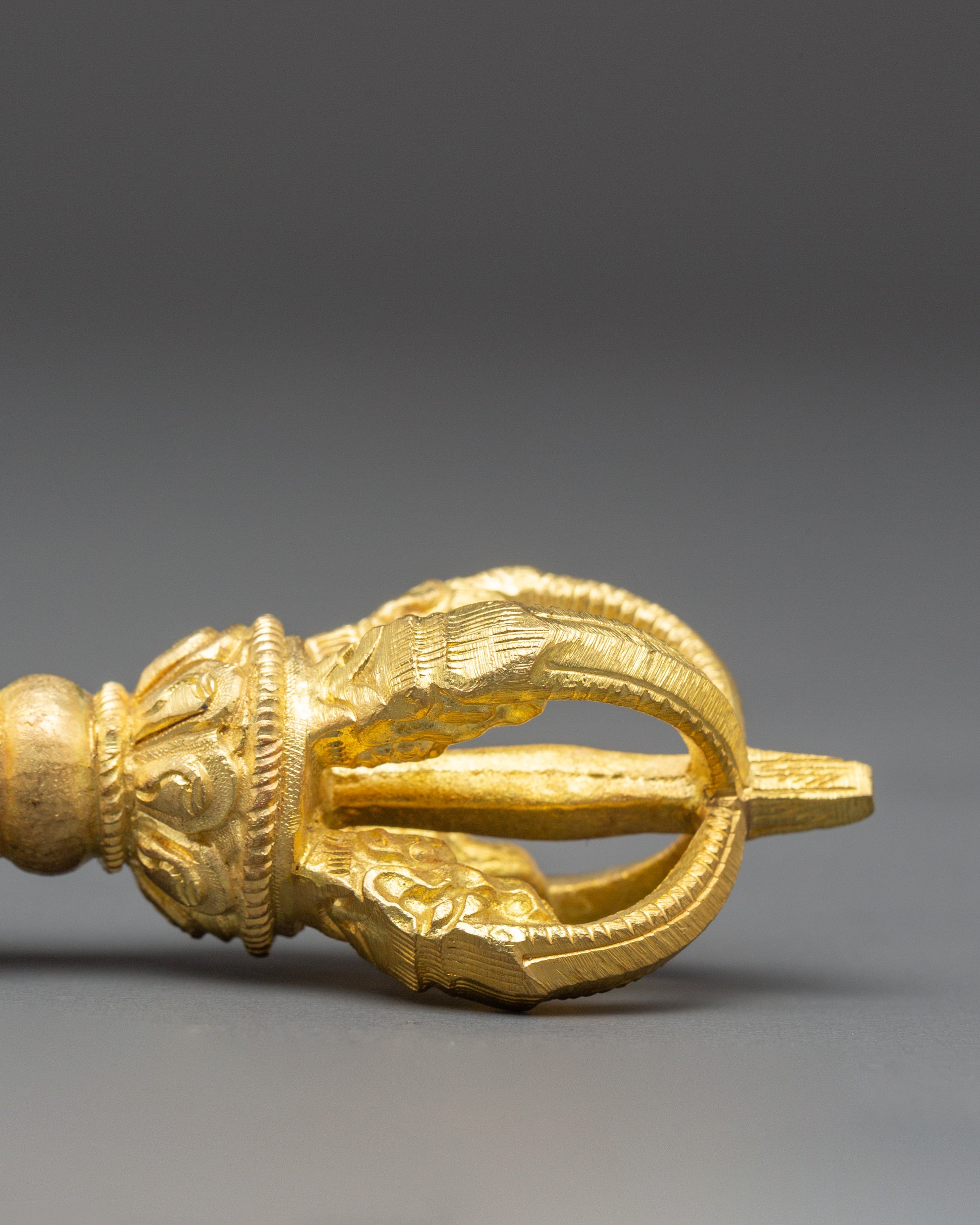 Handcrafted Bell and Vajra Set | Spiritual Tools for Rituals and Meditation