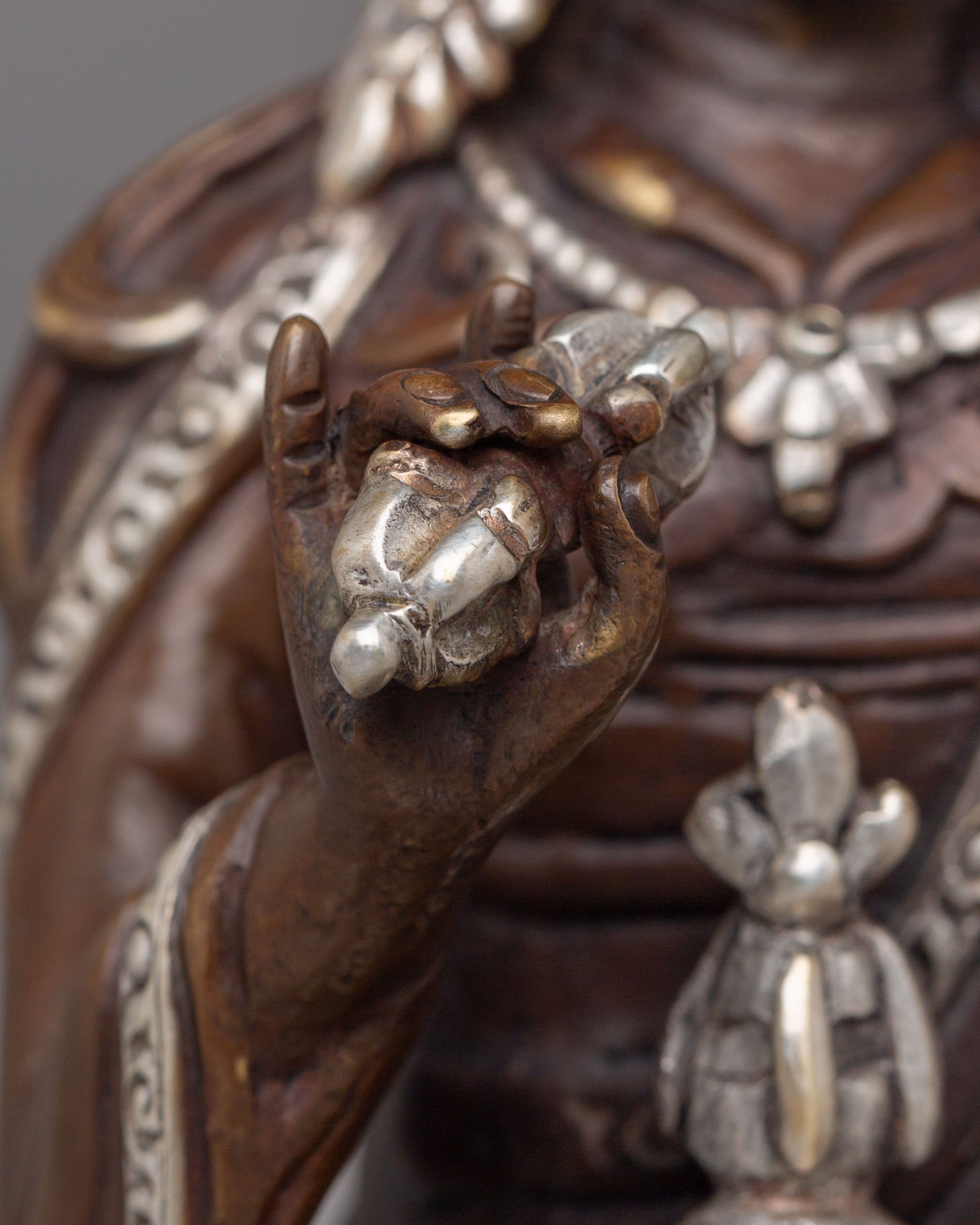 Sacred Handmade Guru Tsokye Dorje Statue | A Symbol of Wisdom and Protection