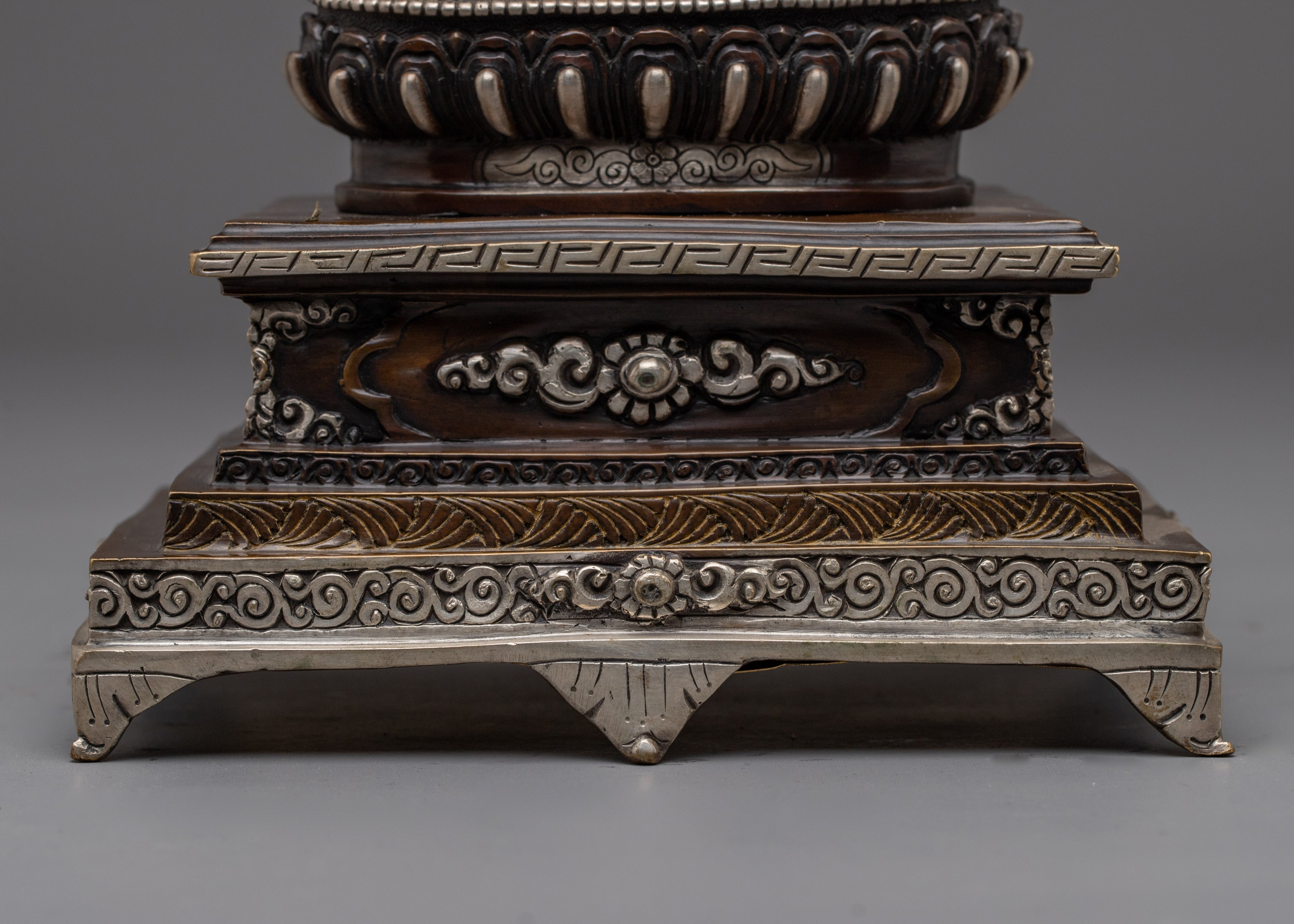 White Tara With Throne | Tibetan Deity