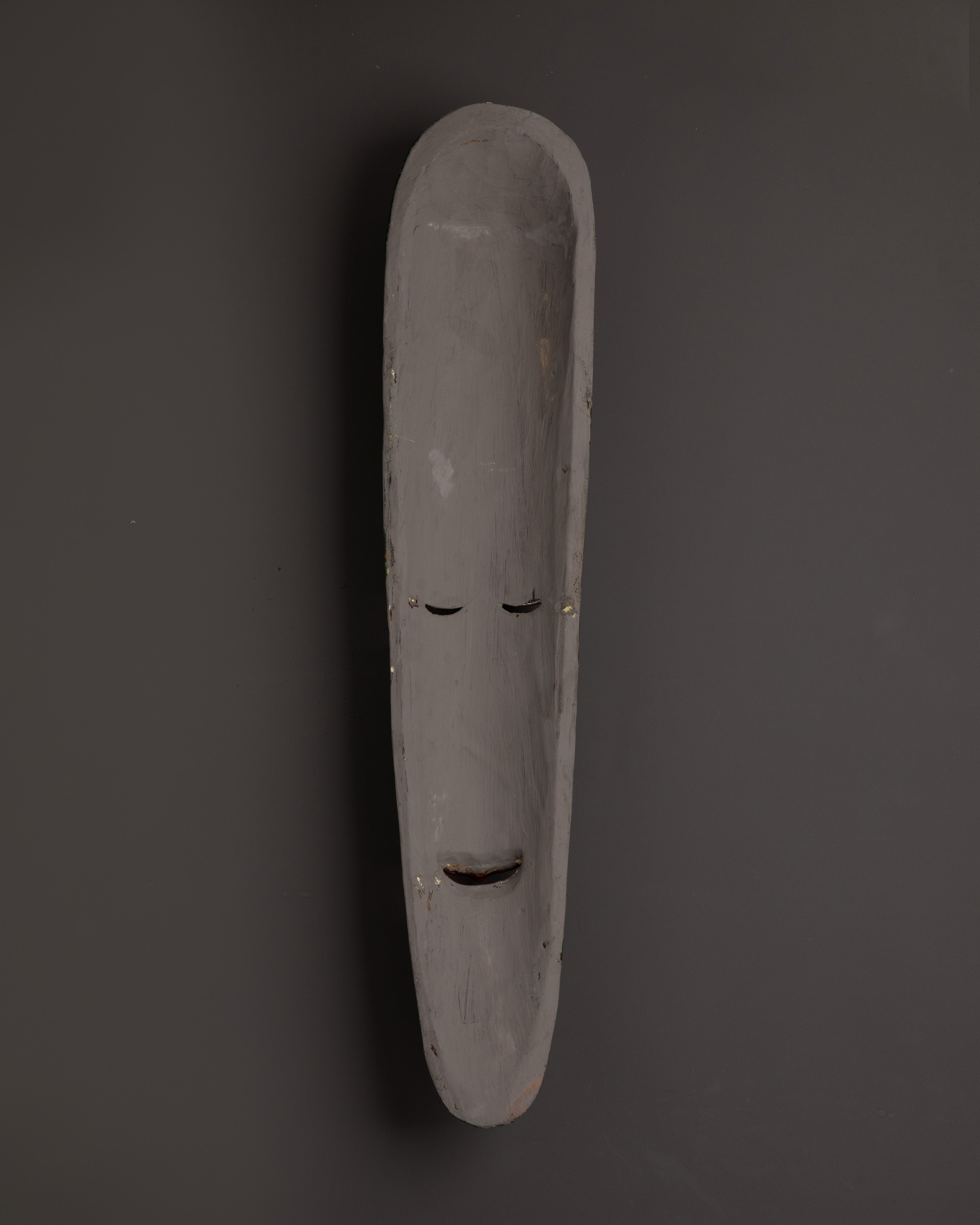 Handmade Tribal Wall Mask | Wooden Ethnic Wall Art Decor