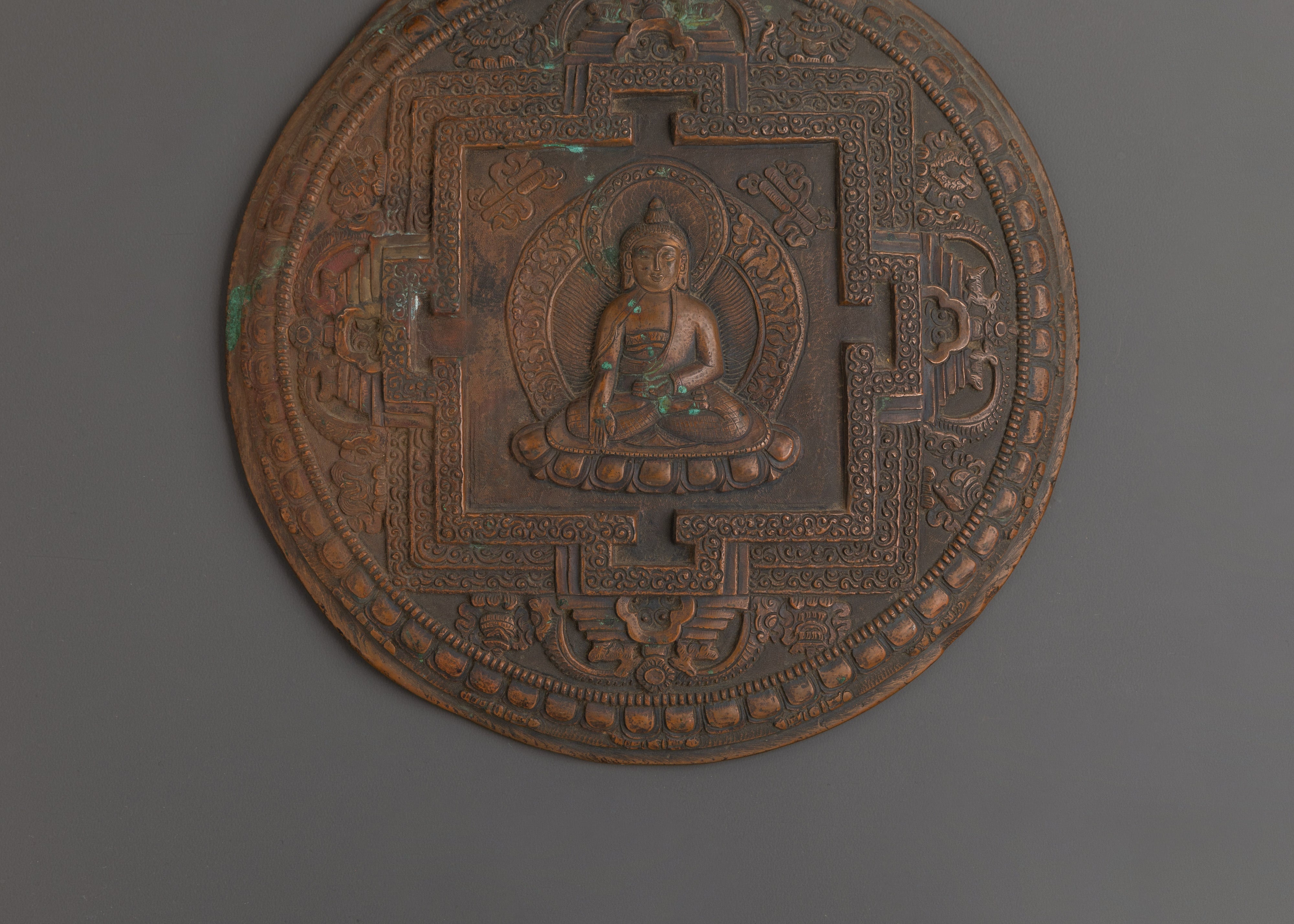 Bronze Wall Hanging | Shayamuni Buddha Wall Decor