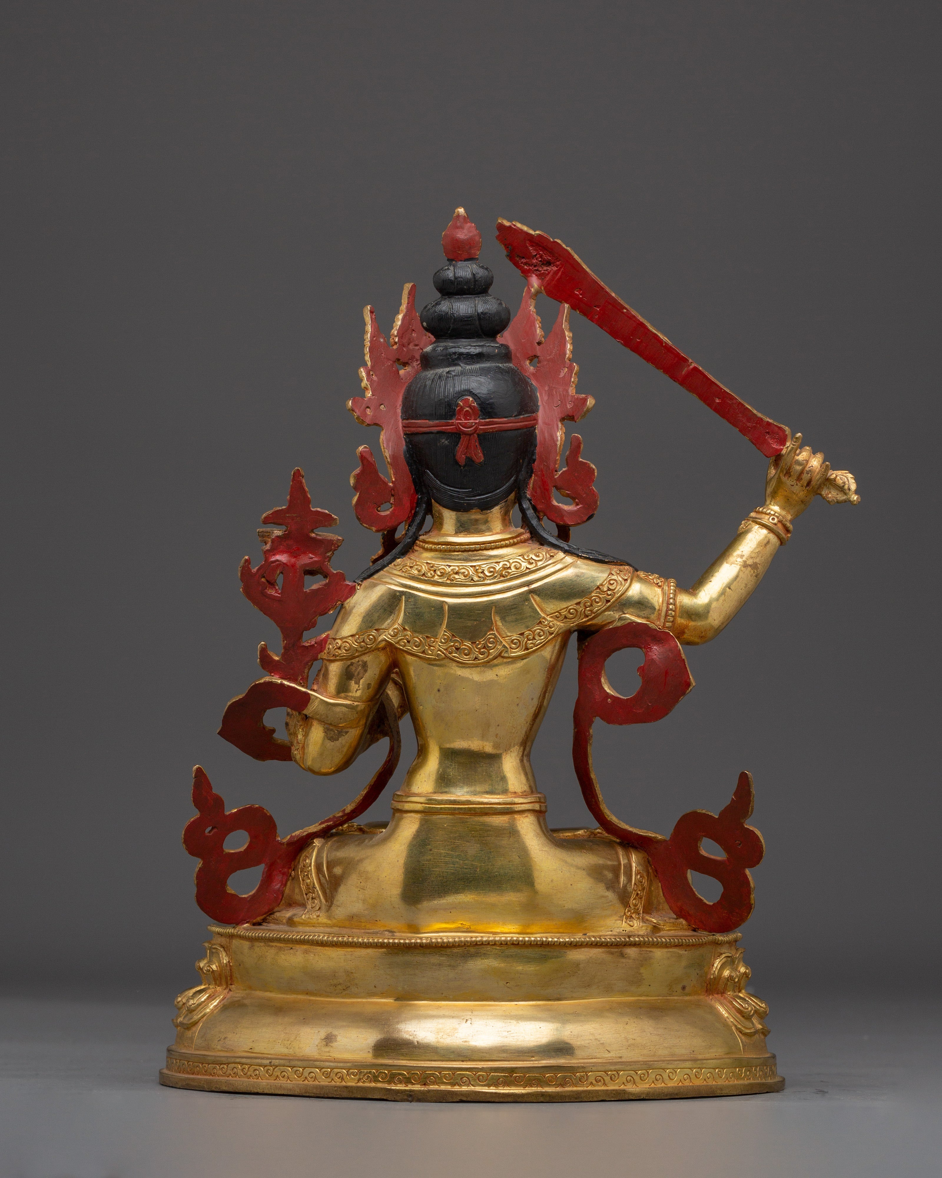 Meditation Deity Manjushri Statue | Symbol of Knowledge and Clarity