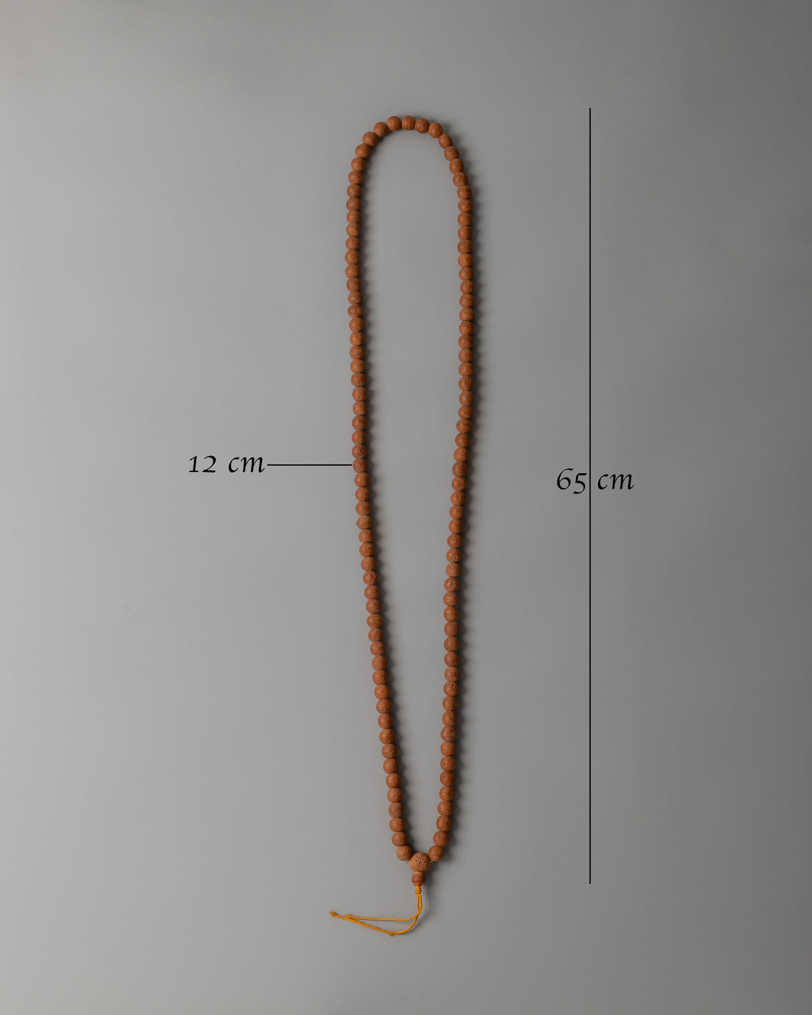 Buddha Chitta Mala Beads Necklace | Handmade Spiritual Necklace