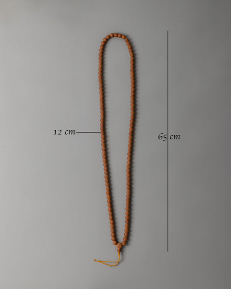 Buddha Chitta Mala Beads Necklace | Handmade Spiritual Necklace
