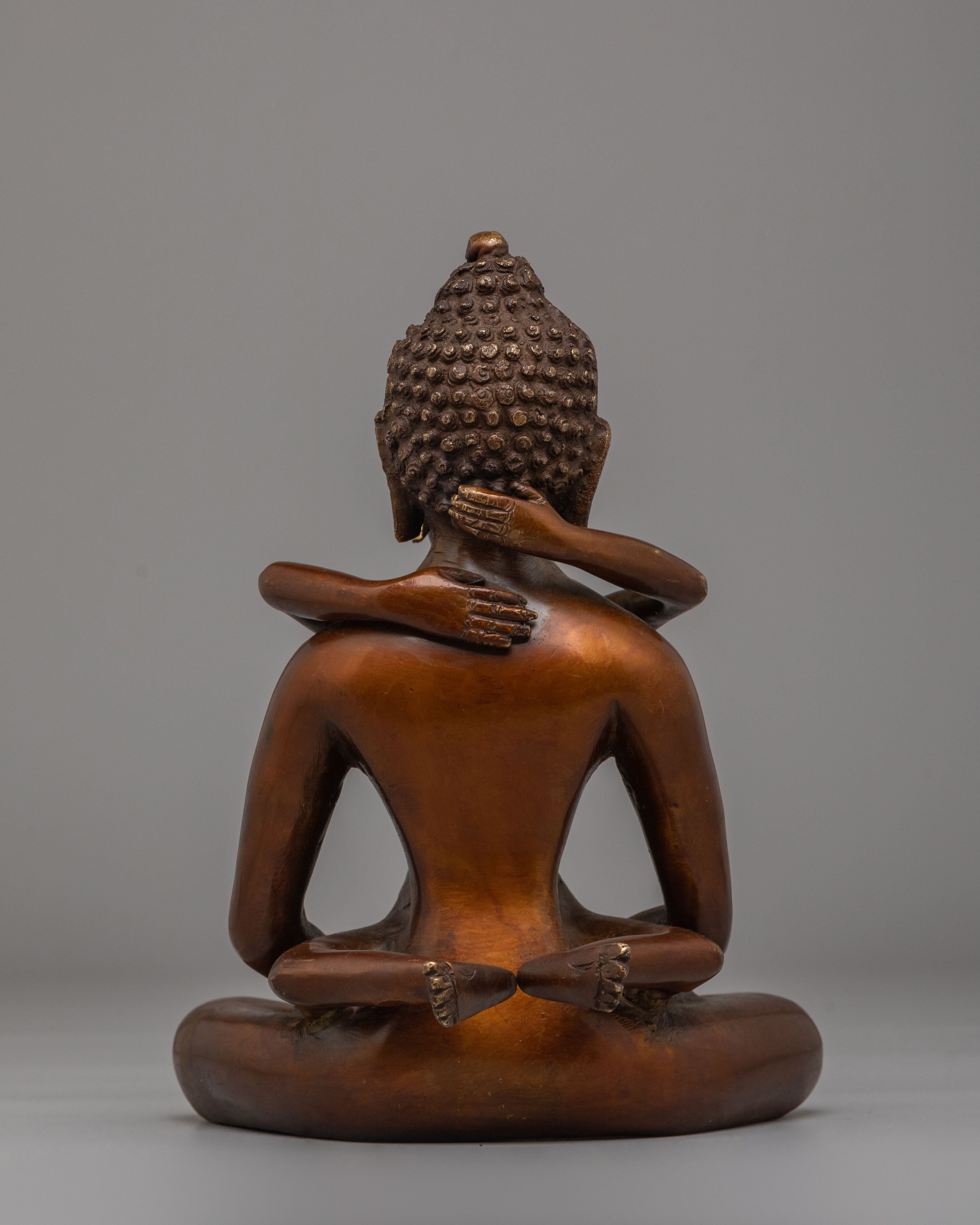 Handmade Samantabhadra With Consort | Tibetan Deity Sculpture