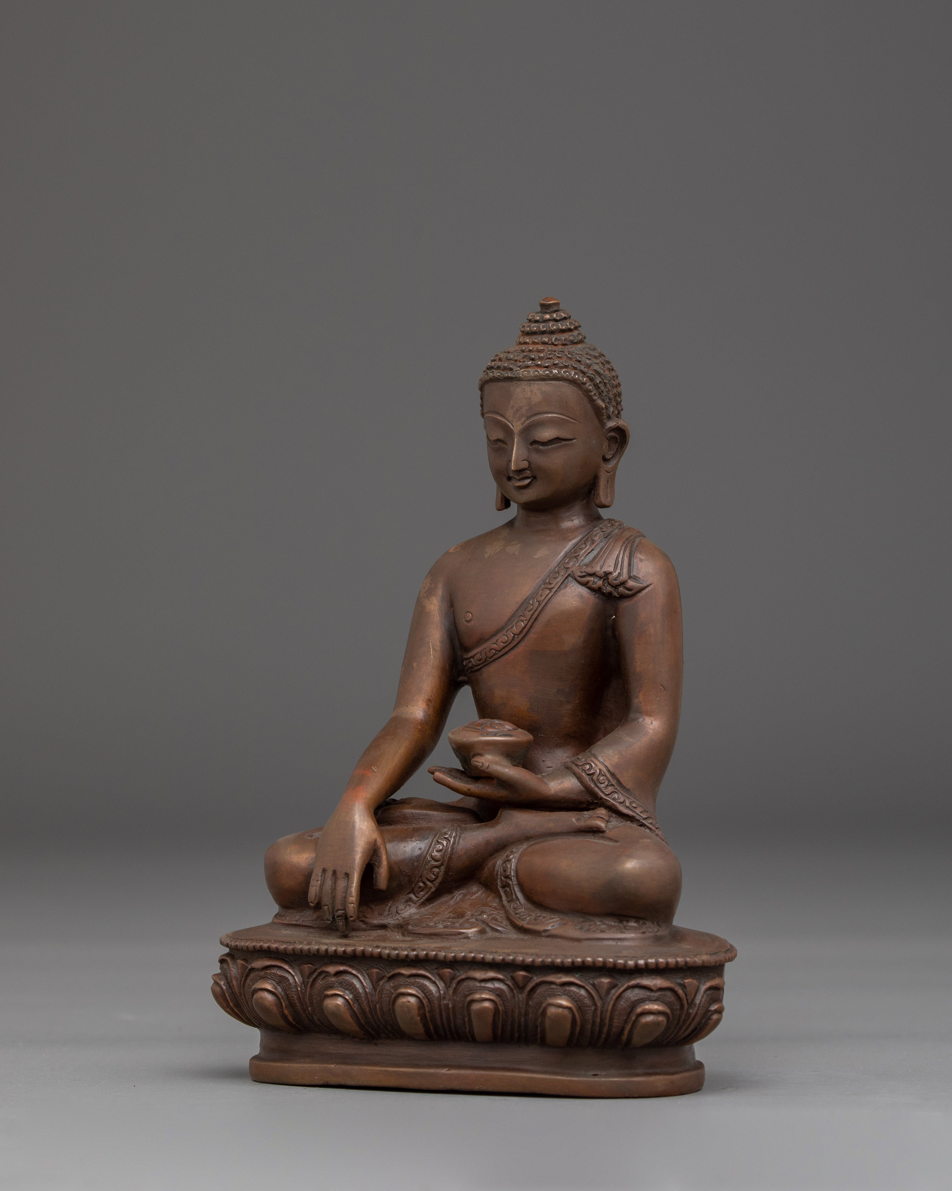 Tibetan Buddha Shakyamuni Figurine | Historical Buddha