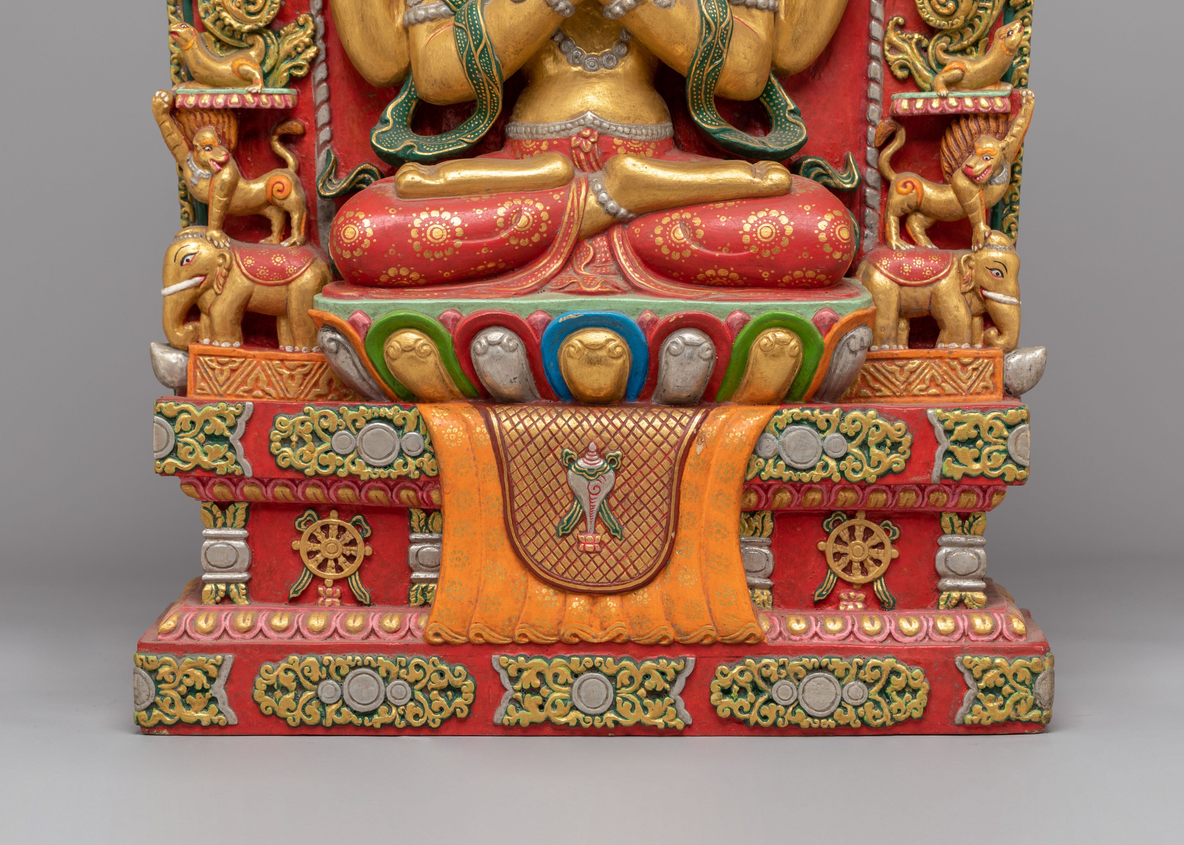 Chenrezig Bodhisattva of Compassion Figurine | Bodhisattva of Wisdom