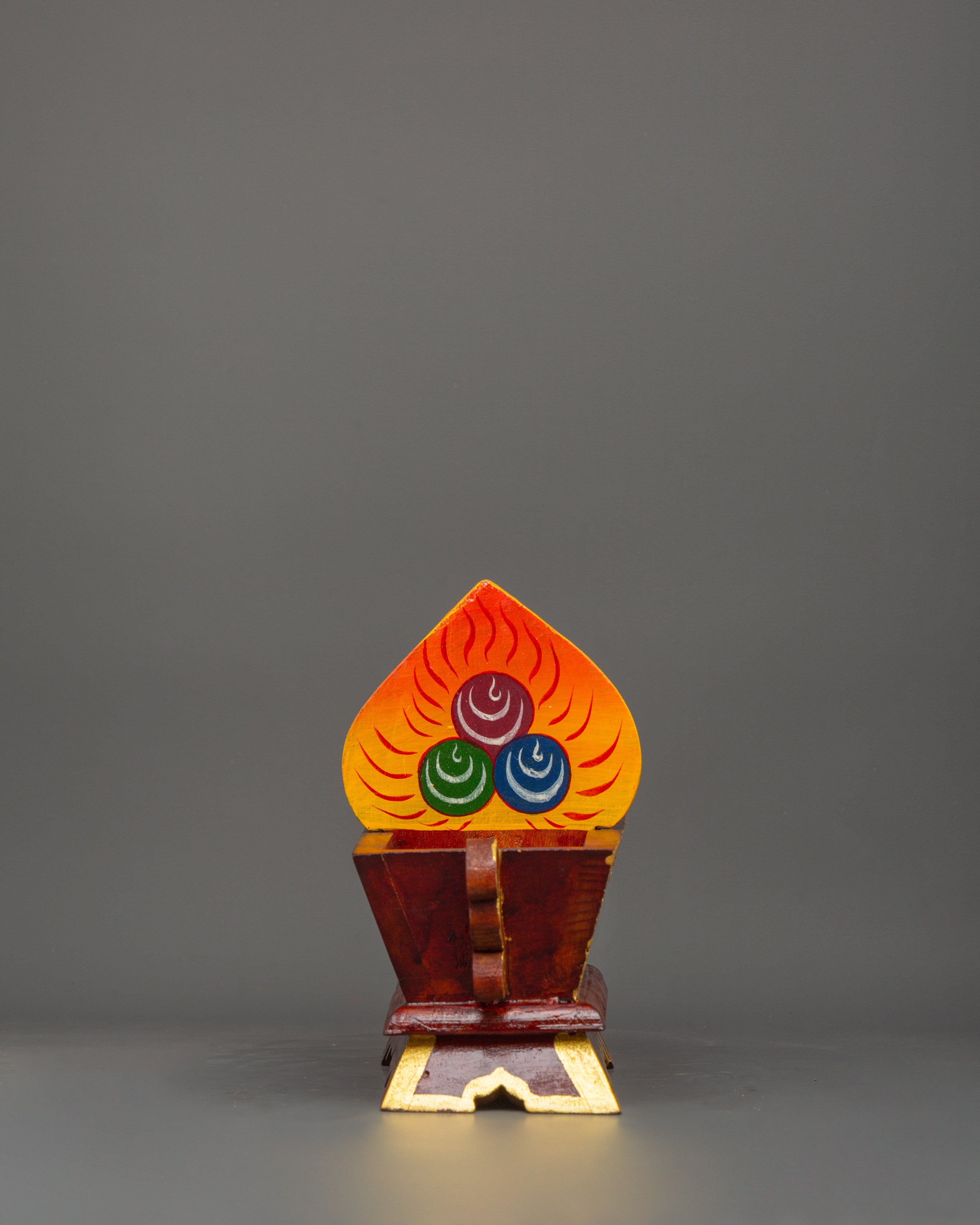 Wooden Box with Traditional Motifs | Spiritual Storage Chest