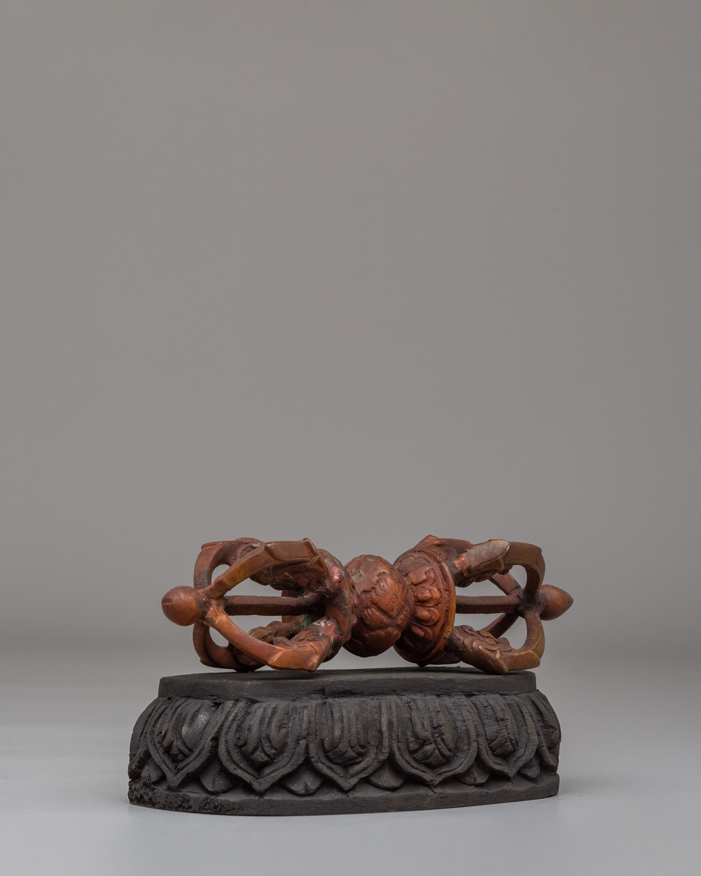 Tibetan Dorje Ritual Tool | Buddhist Ritual Object for Meditation and Altars
