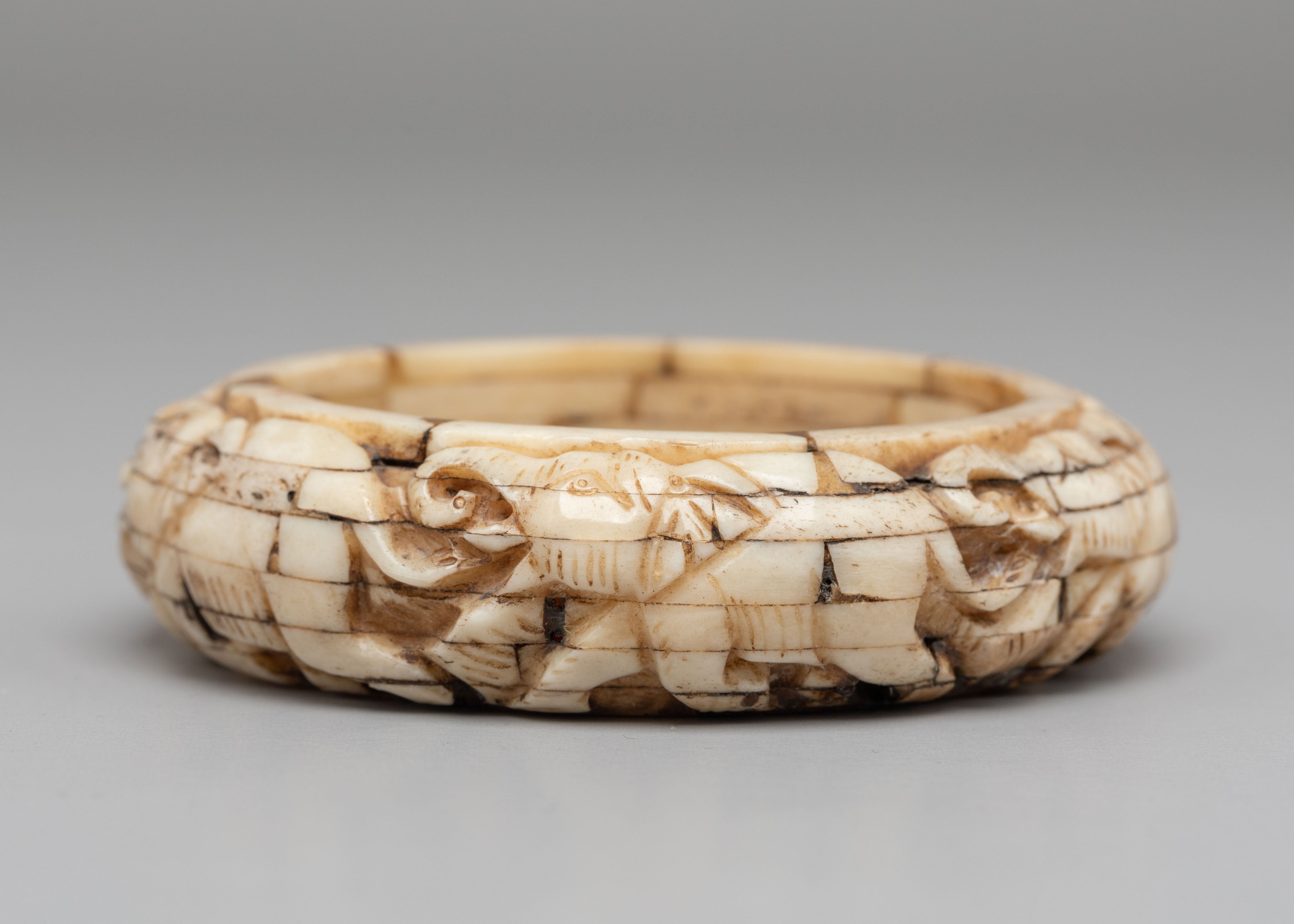 Decorative Tibetan Bracelet |Traditional Elephant Carved Himalayan Accessory