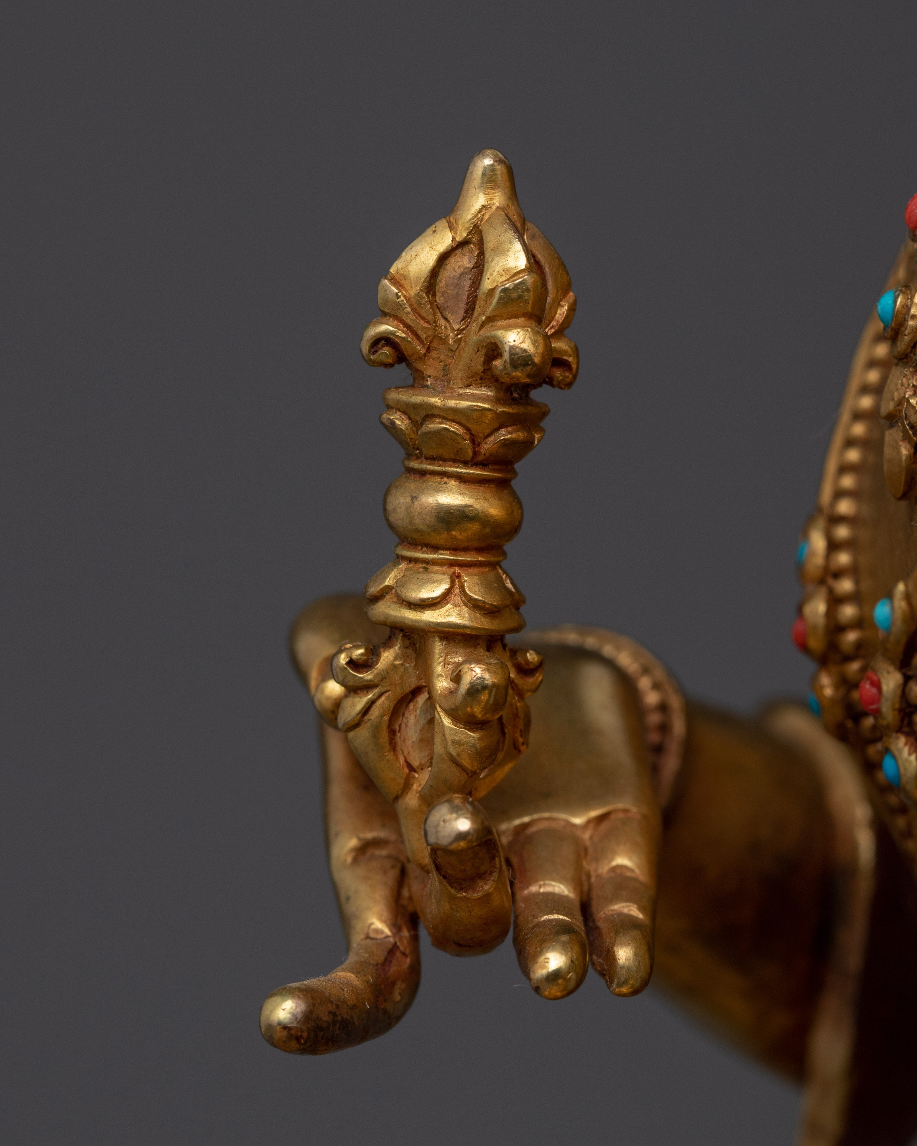 Himalayan Dorsem Statue | Traditionally Hand-made Vajrasattva Figurine
