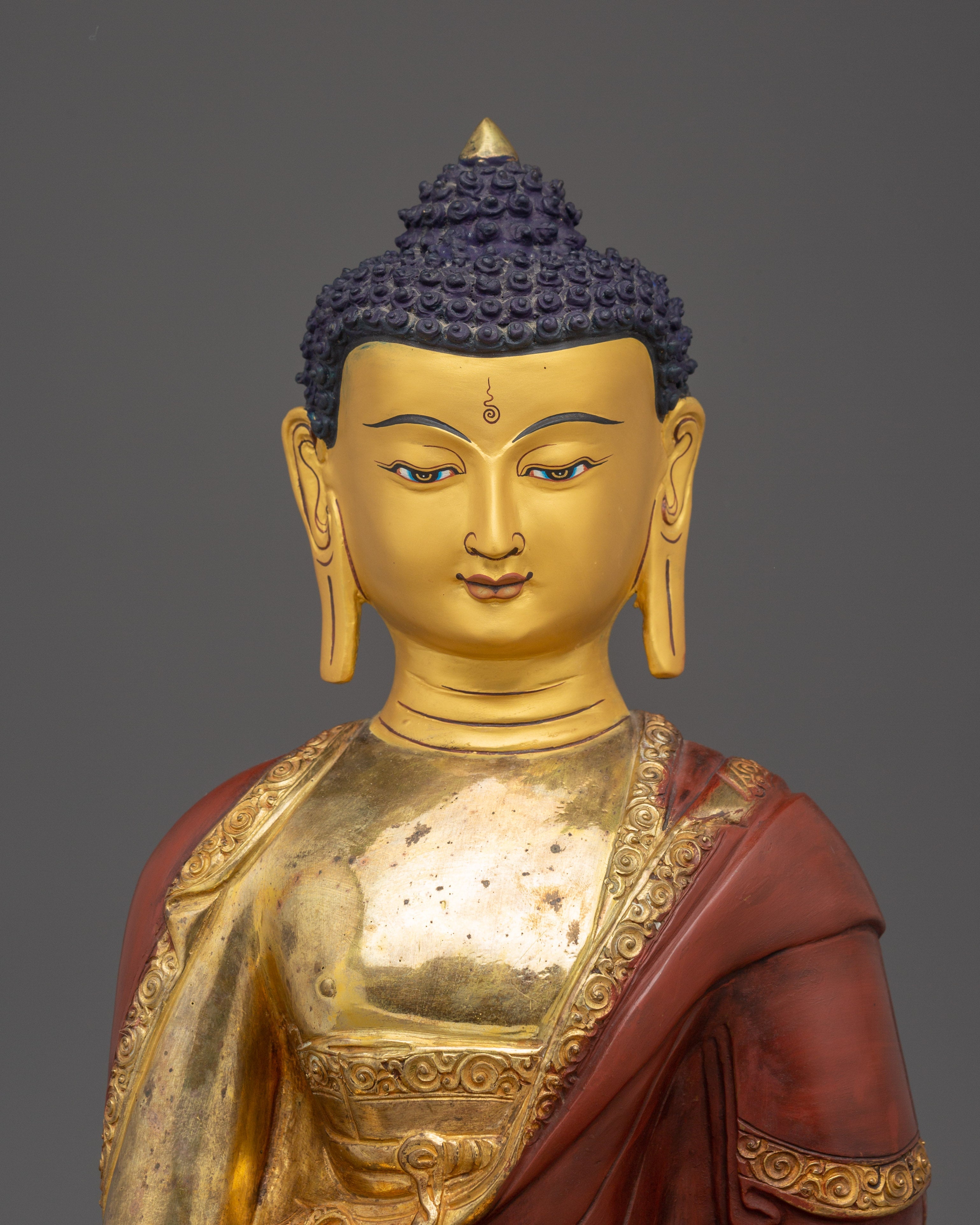 Historical Buddha Figurine of Shakyamuni Buddha | Enlightened One