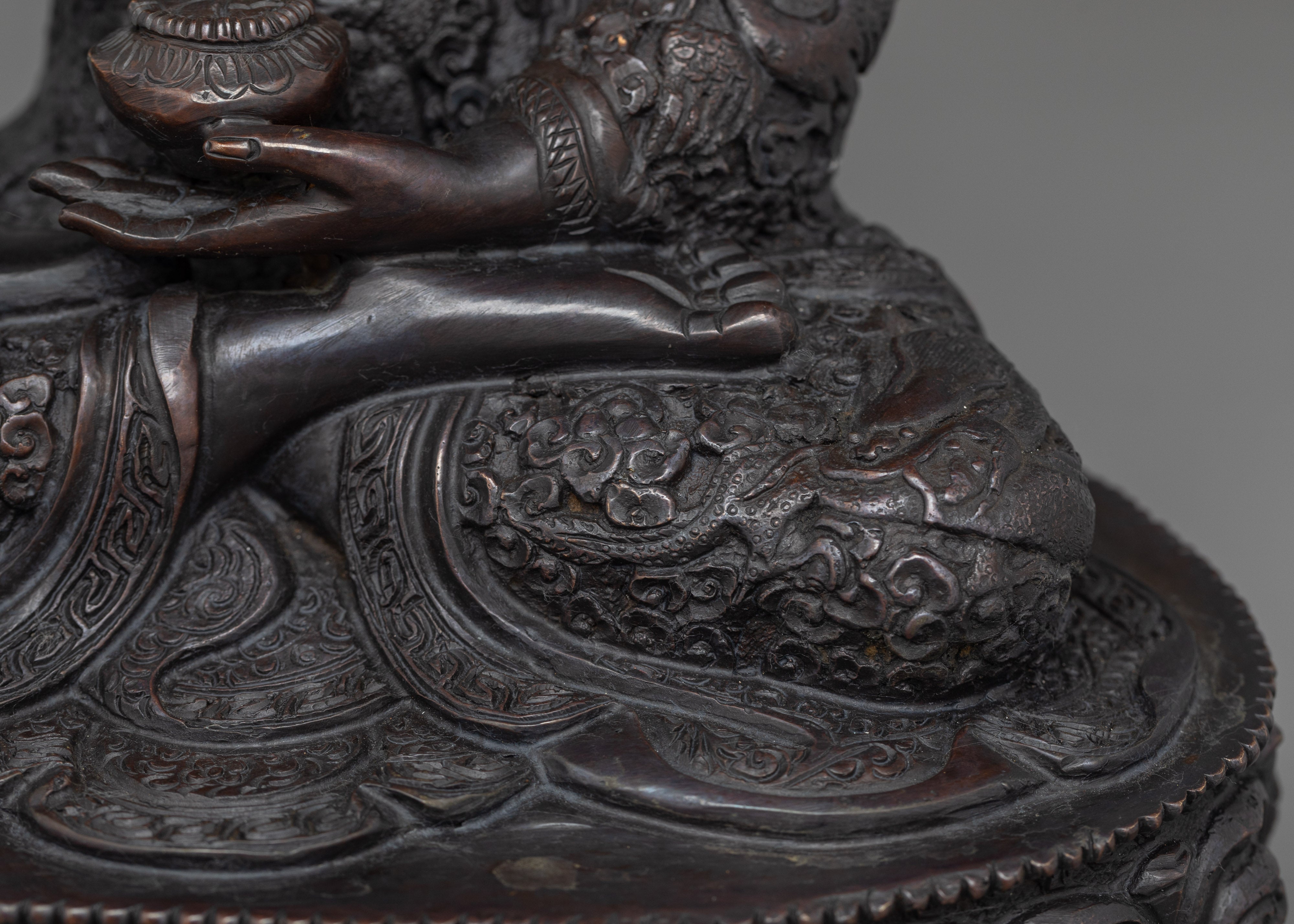 Shakyamuni Buddha in Bhumisparsha Mudra | Symbol of Enlightenment