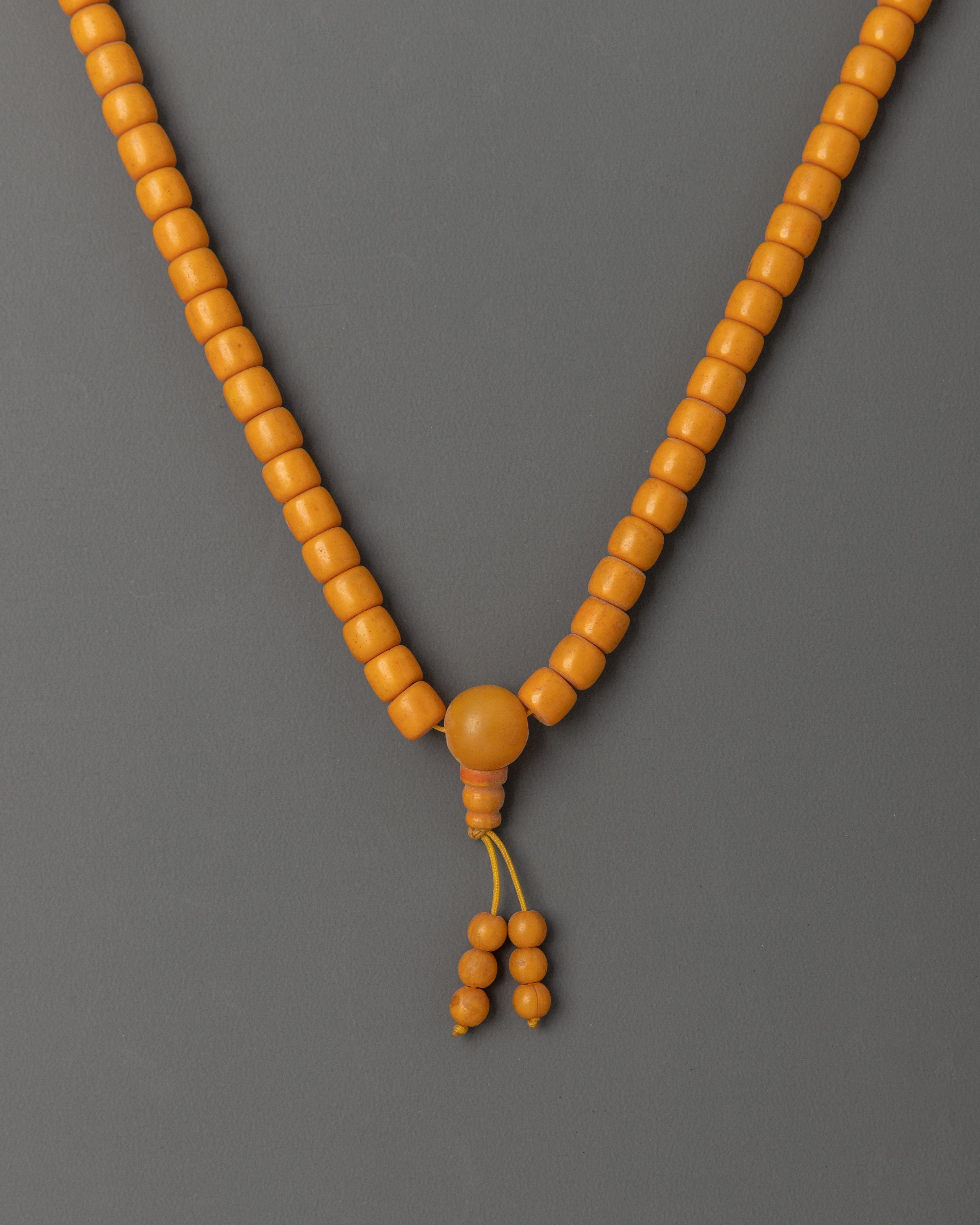 Handmade Tibetan Mala Beads | Traditional Buddhist Prayer Mala