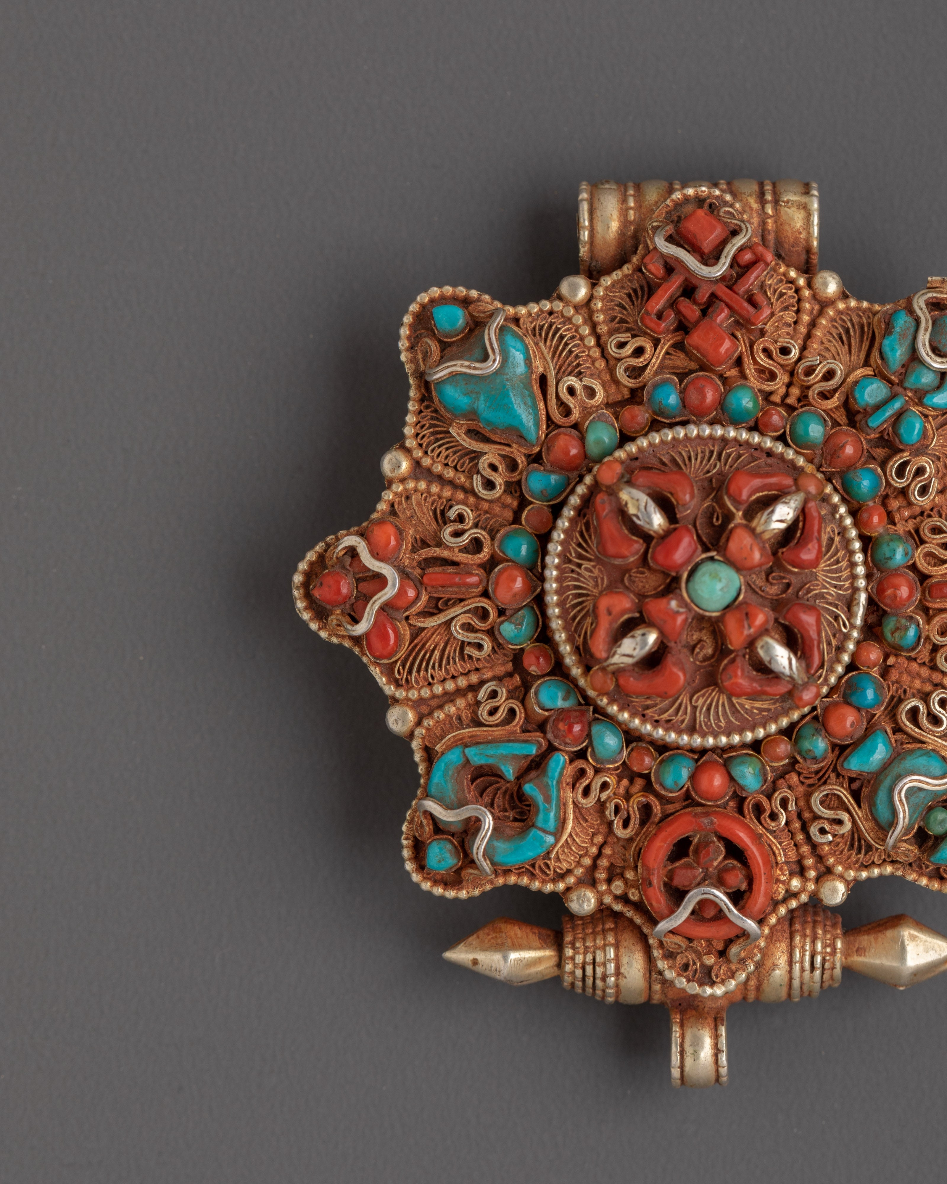Symbol of Protection Ghau Box Locket | Protective Jewelry
