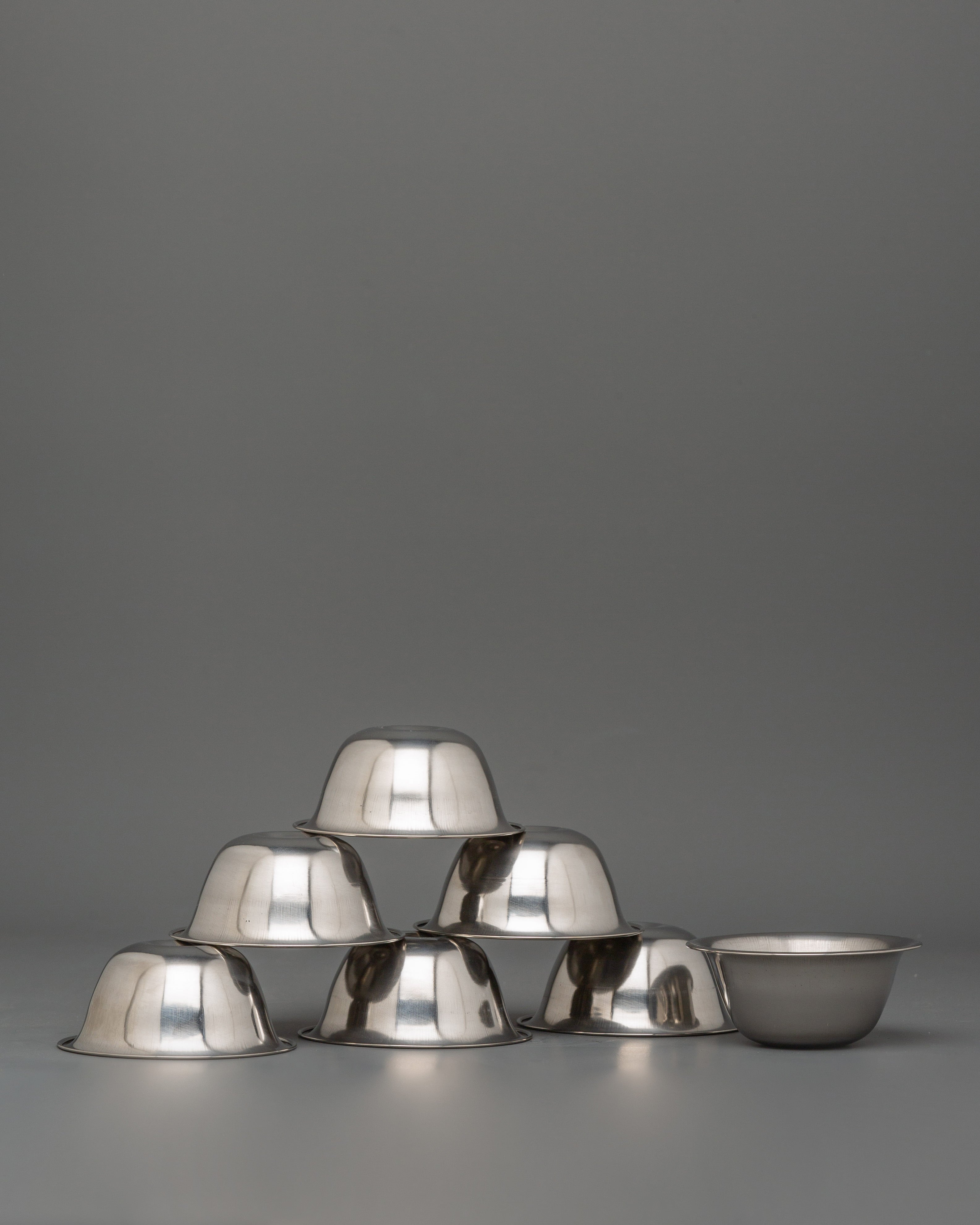 Tibetan Offering Water Bowls | Ritual Meditation Accessories