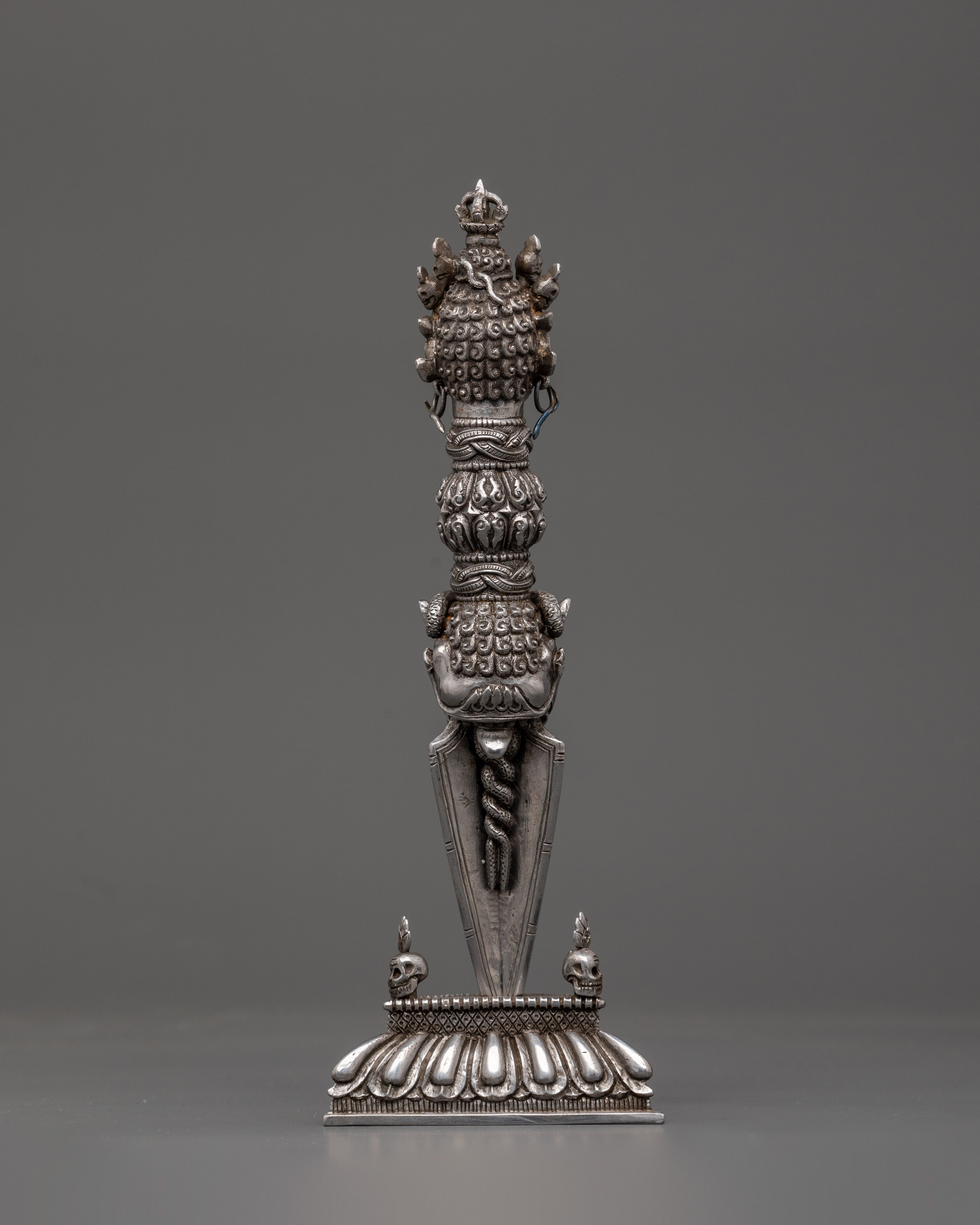 Iron Phurba Dagger | Ritual Tool for Energy Clearing