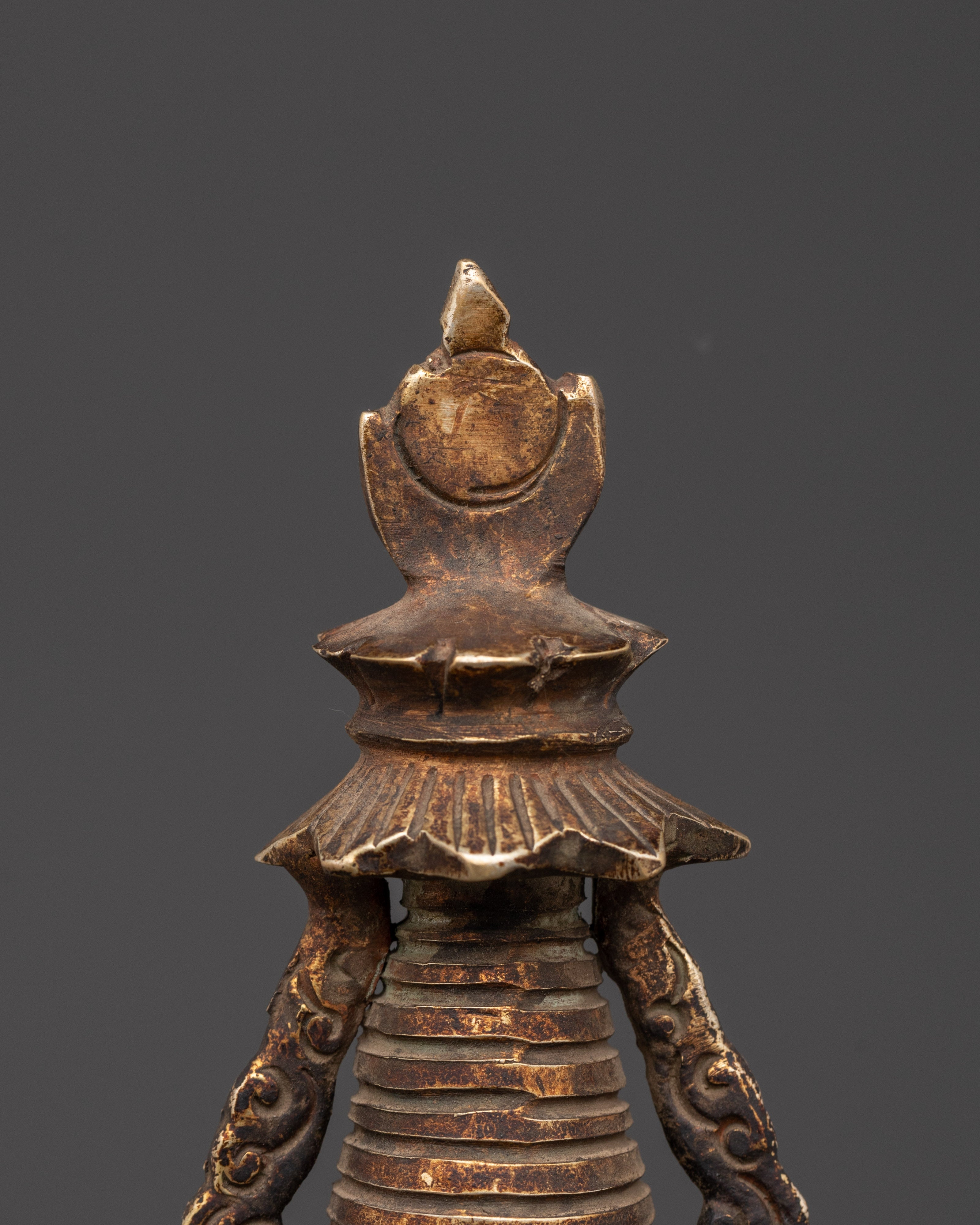 Stupa Symbol of Peace | Sacred Gold Plated Stupa
