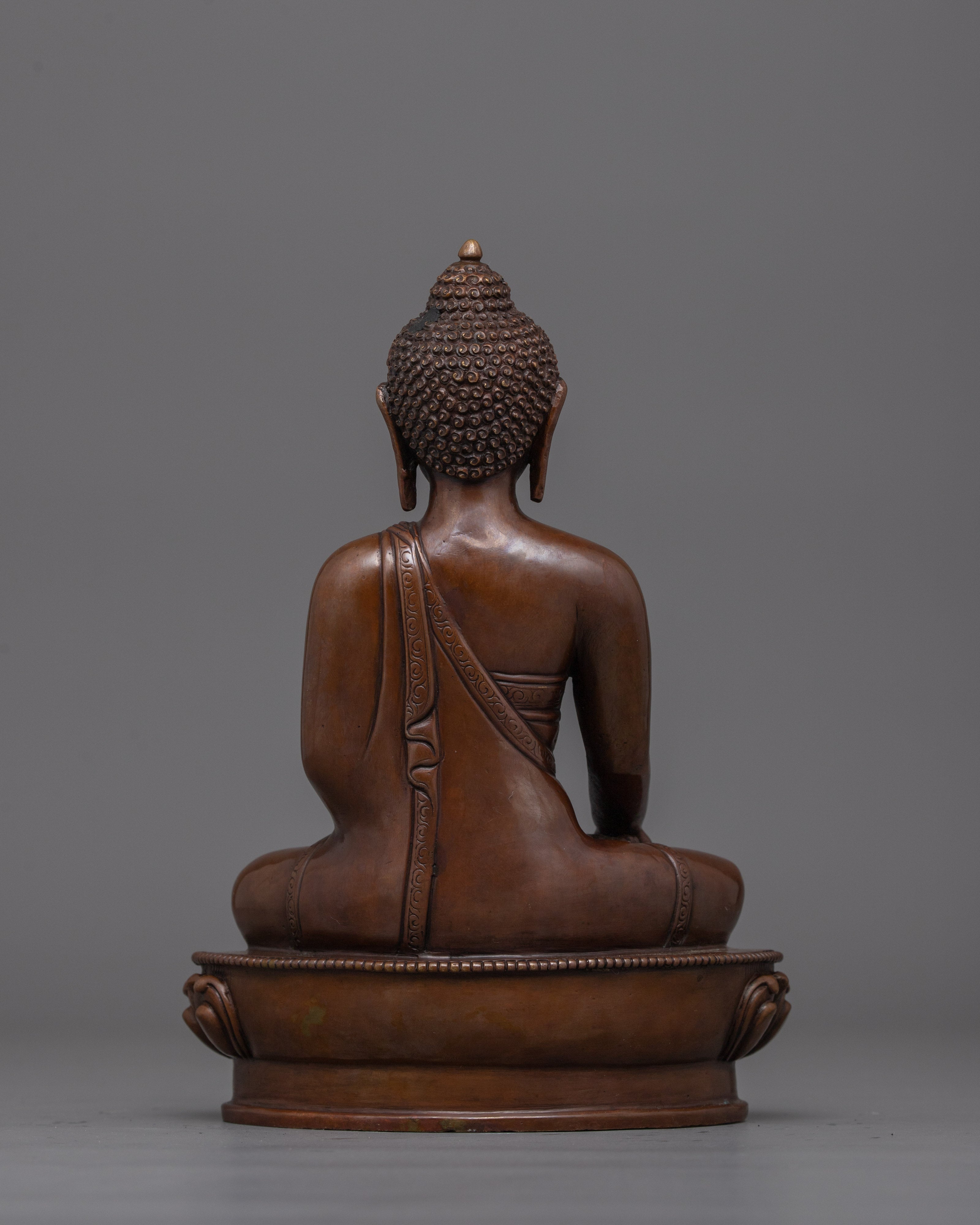 Enlightened Shakyamuni Buddha Buddhist Decor | Handcarved Buddha Art