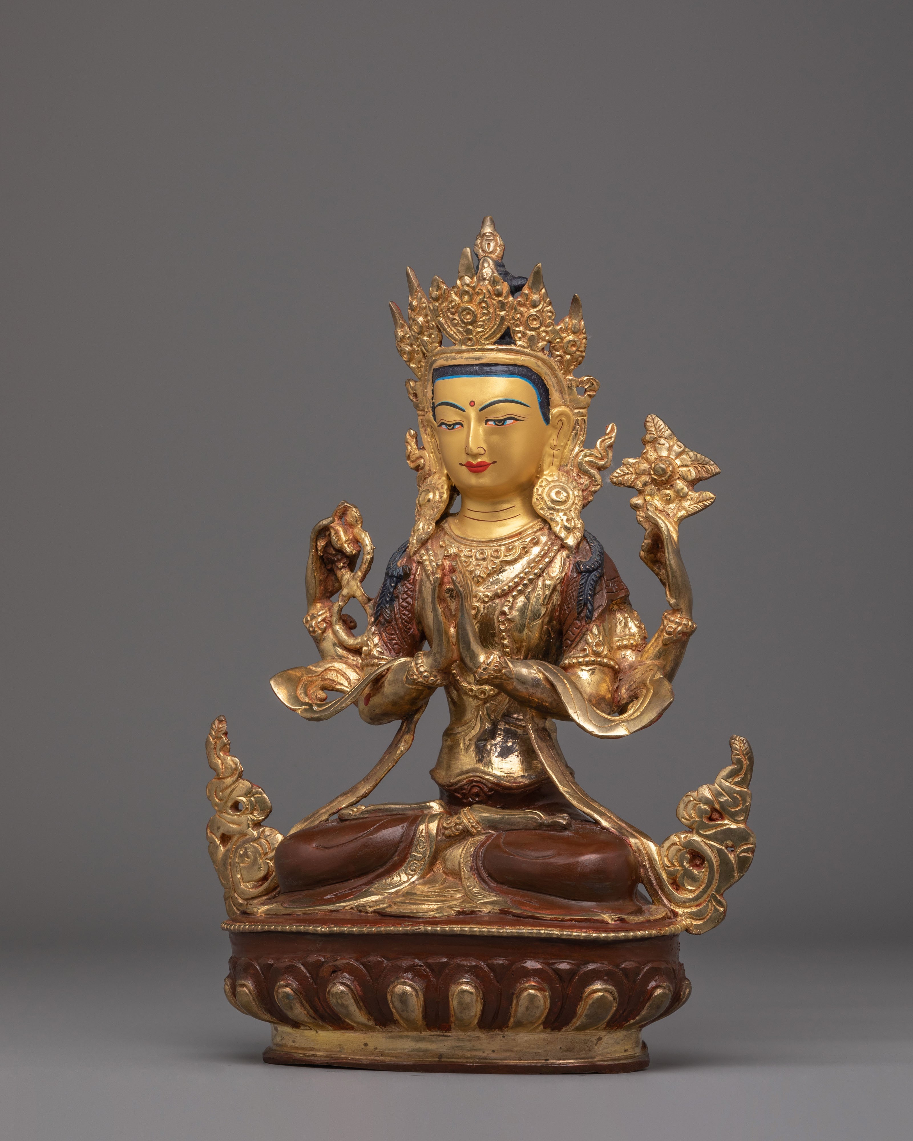Himalayan Holy Chenrezig Statue | The Bodhisattva of Compassion