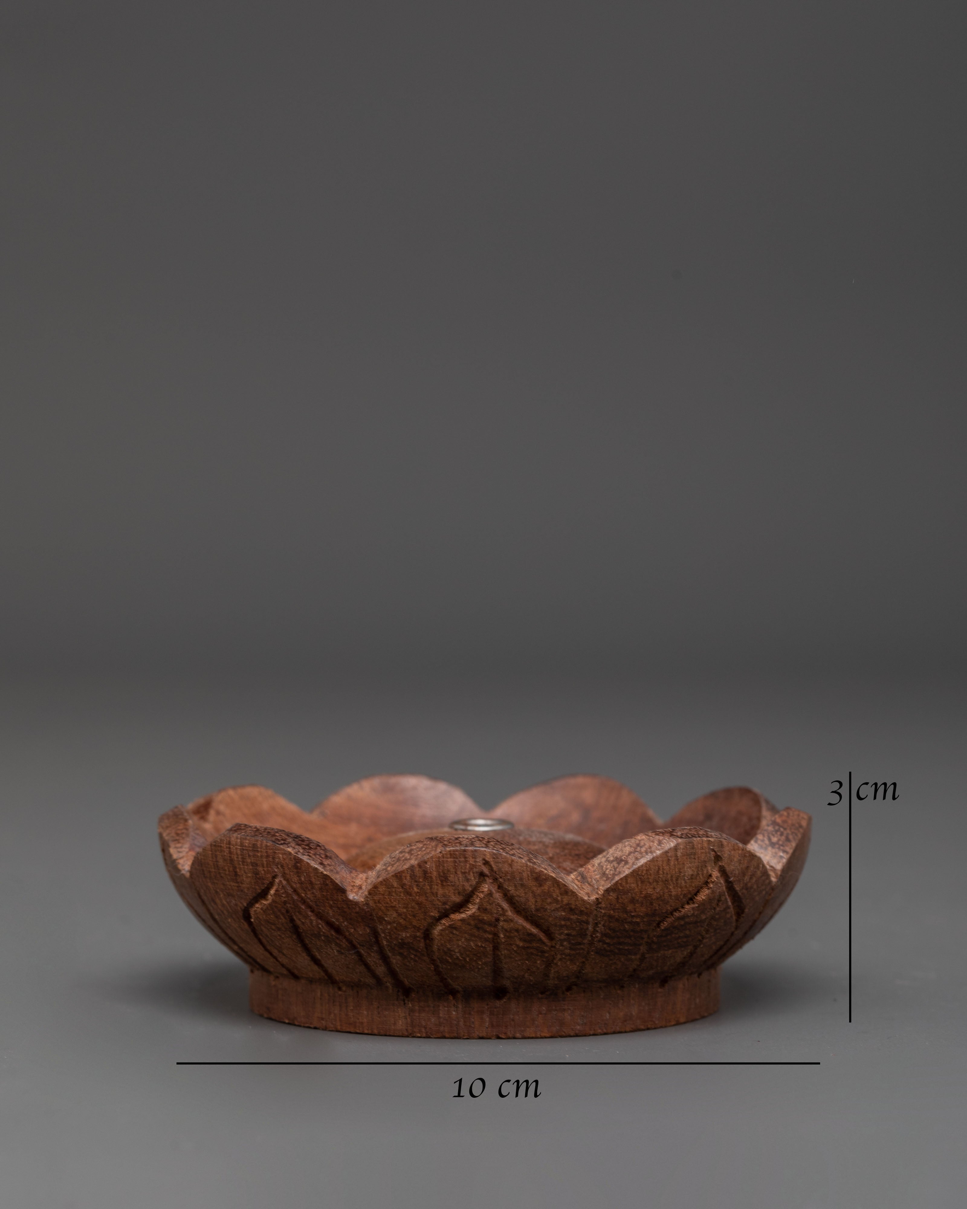 Buddhist Wooden Incense Holder | Traditional Buddhist Offering Practice