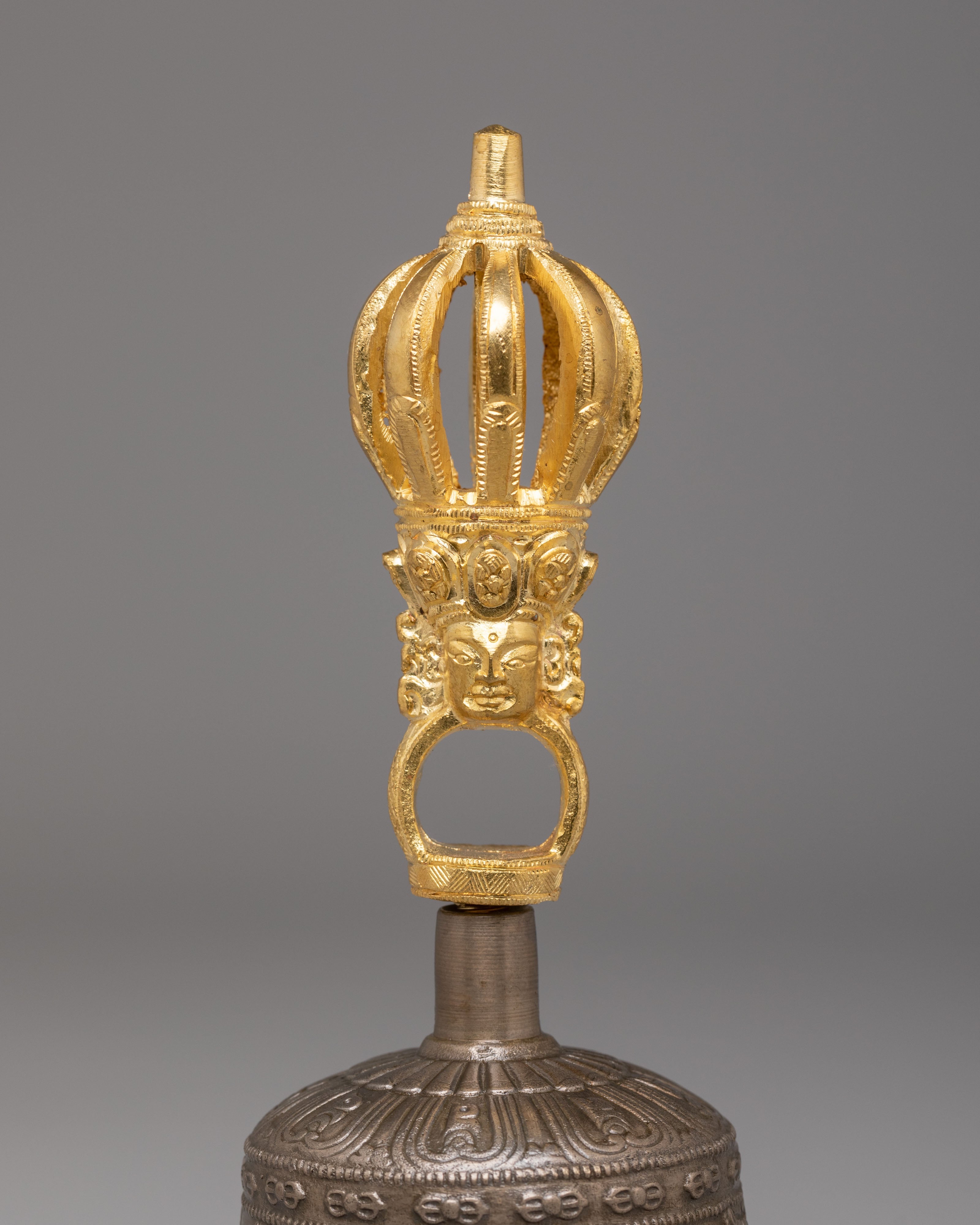 Handmade Ritual Vajra and Bell Set | Sacred Vajrayana Meditation Tools