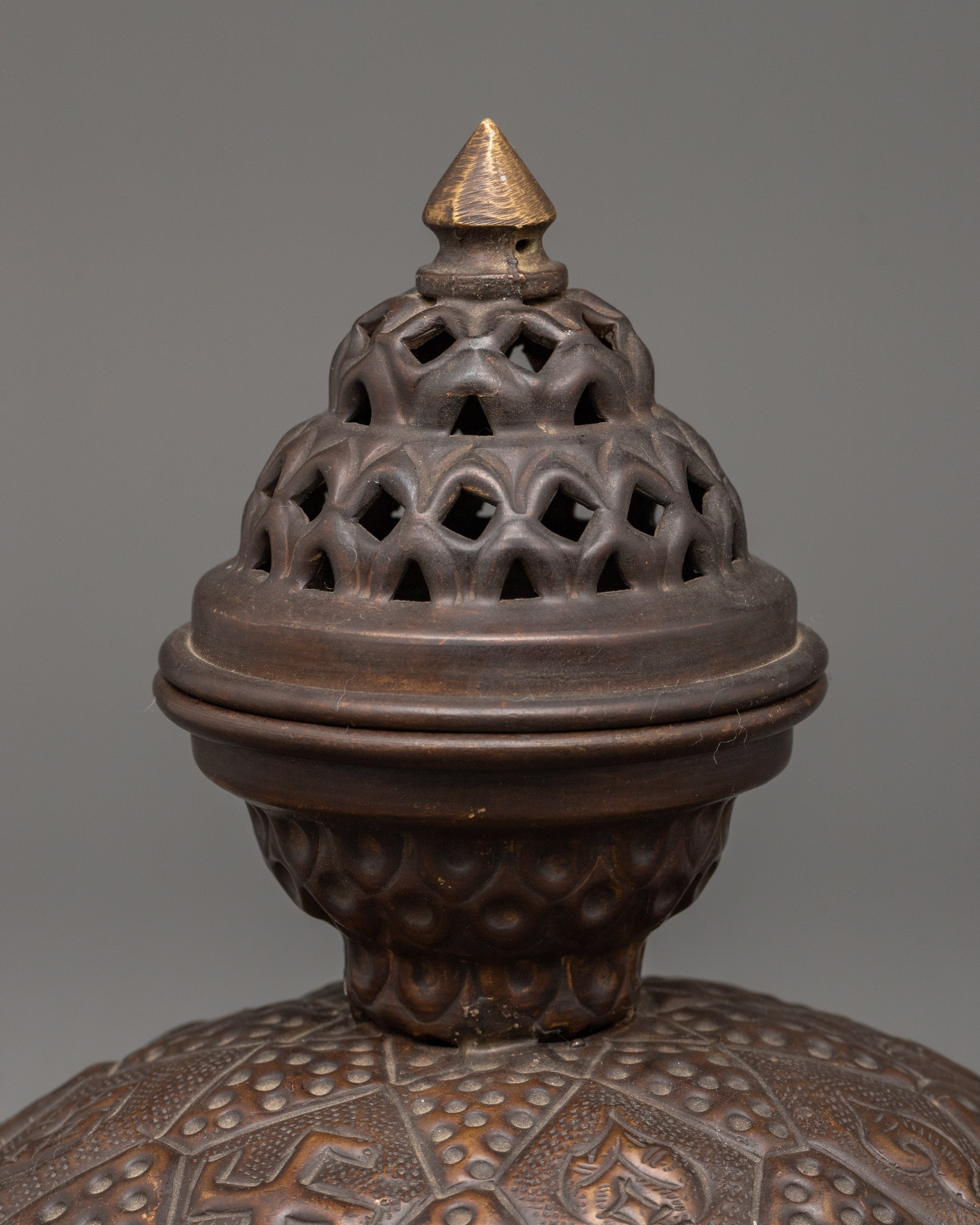 Incense Burner with Tortoise Statue | Meditation Altar Accessory Decor