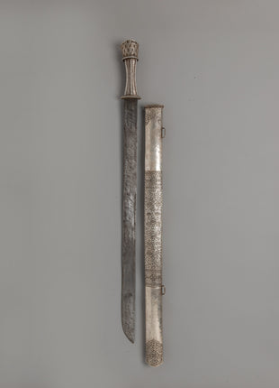 Bhutanese Style Silver Sword | Ritual Sword